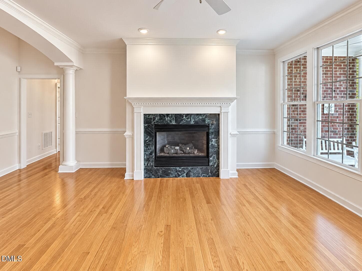 Gas fireplace - 2769 Weaver Hill Drive, Apex, NC 27502, Apex