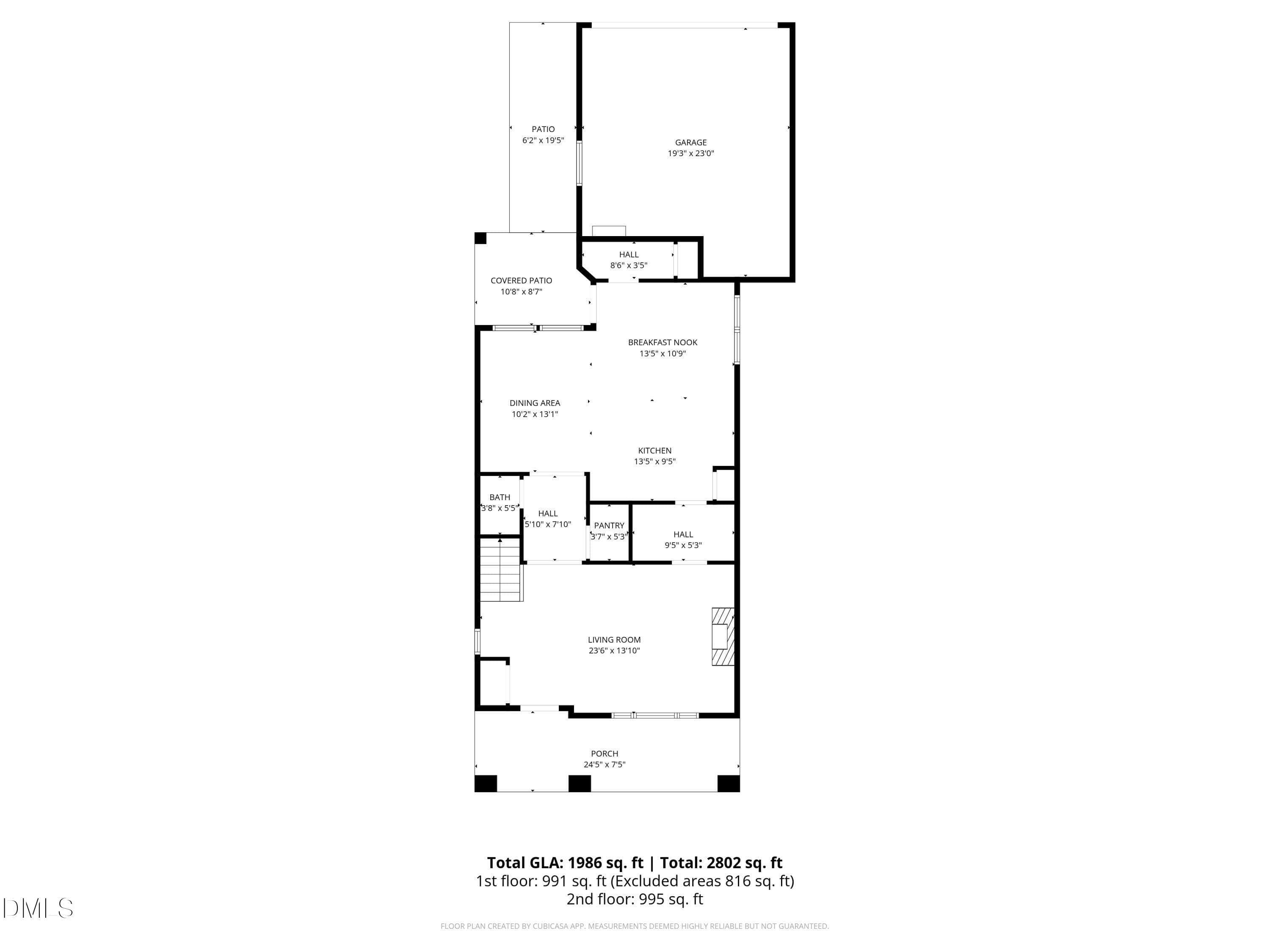 Floorplan_1 - 2608 Historic Circle, Morrisville, NC 27560, Morrisville