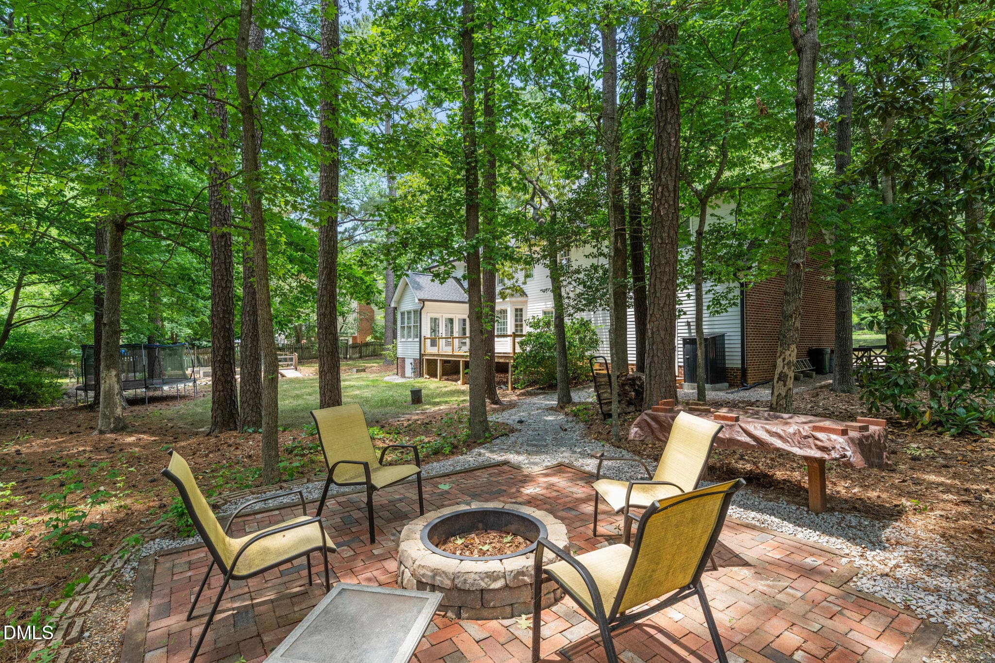 Backyard Firepit - 3320 Buck Run Trail, Wake Forest, NC 27587