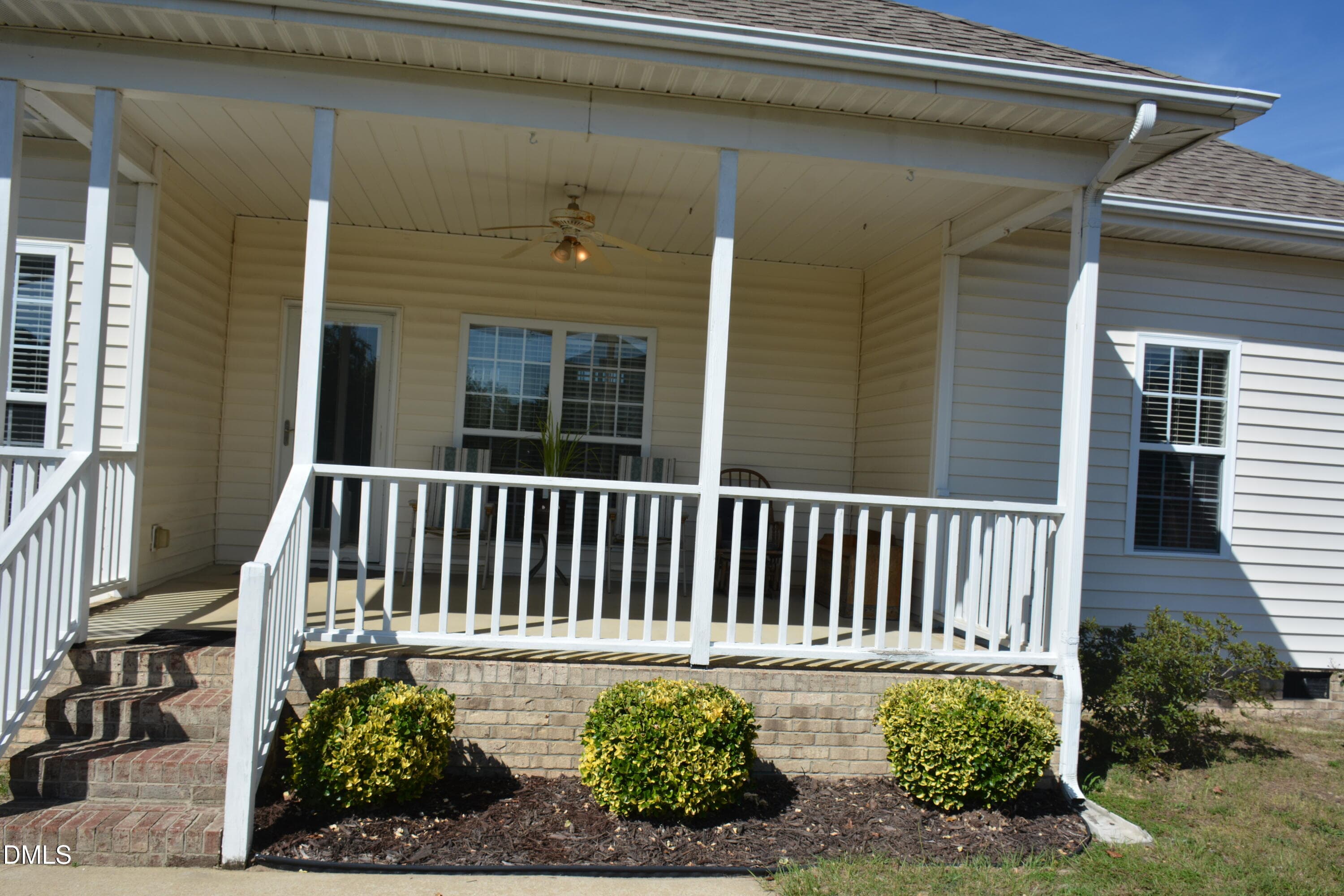 Rear porch - 116 Leggett Drive, Cameron, NC 28326