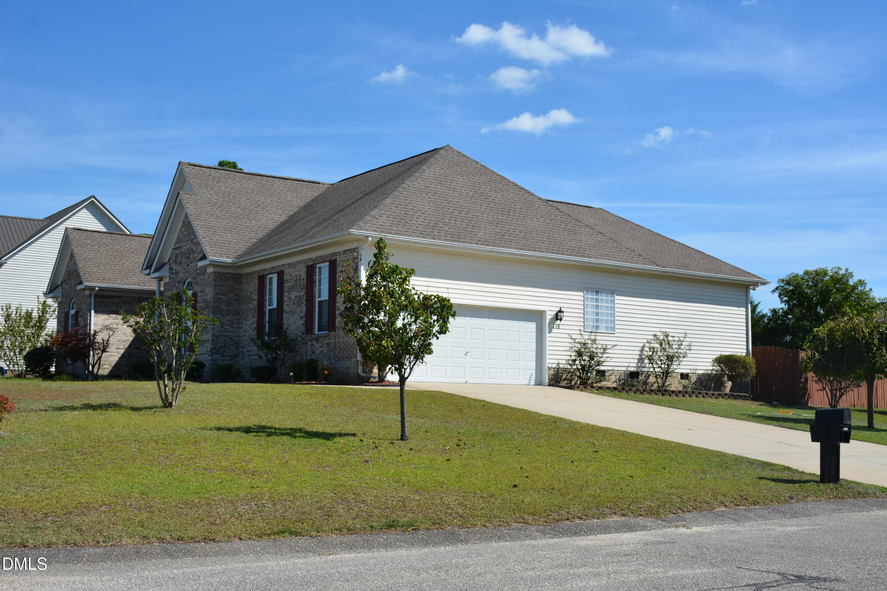 House right angle view - 116 Leggett Drive, Cameron, NC 28326