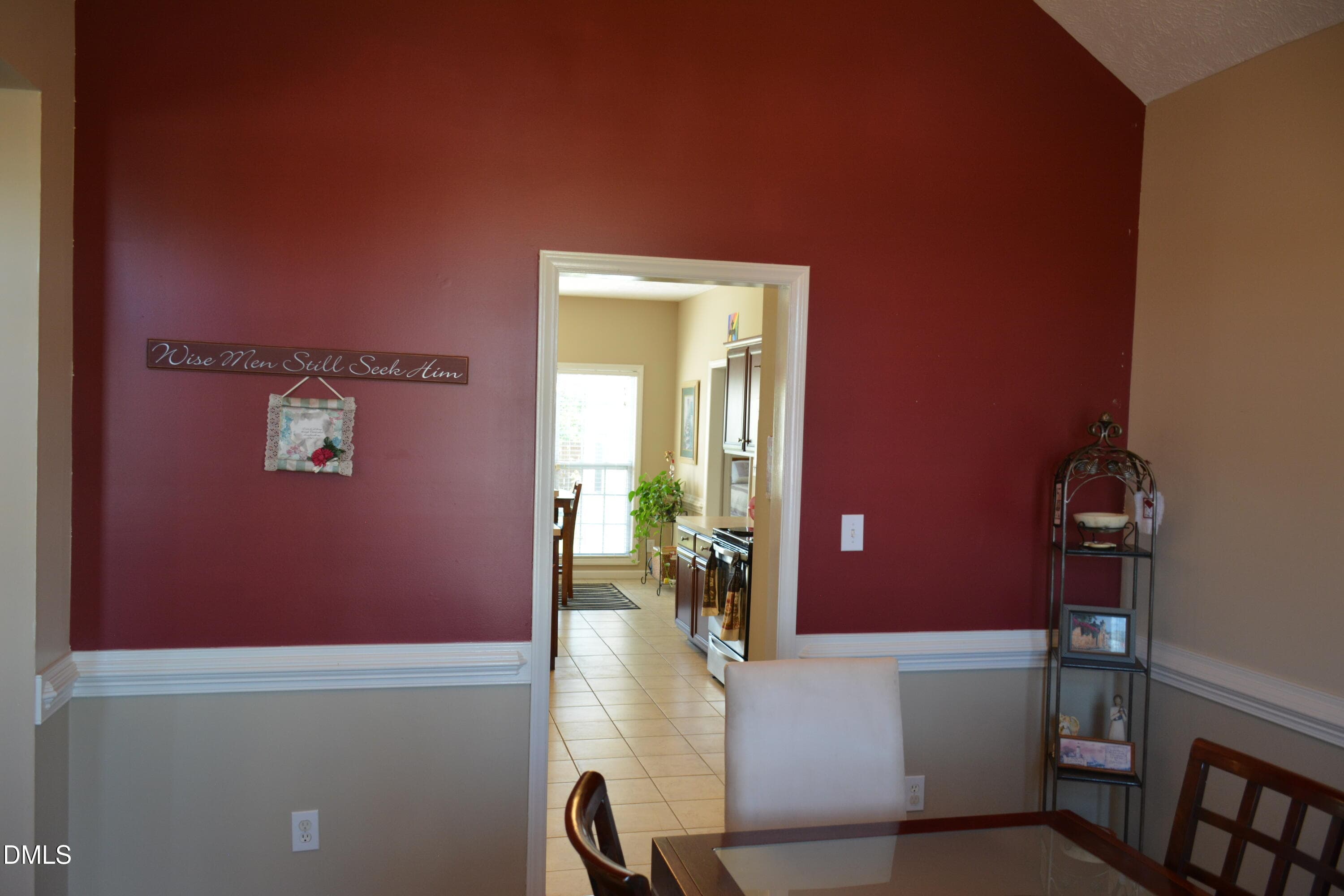 Formal dining room towards kitchen - 116 Leggett Drive, Cameron, NC 28326