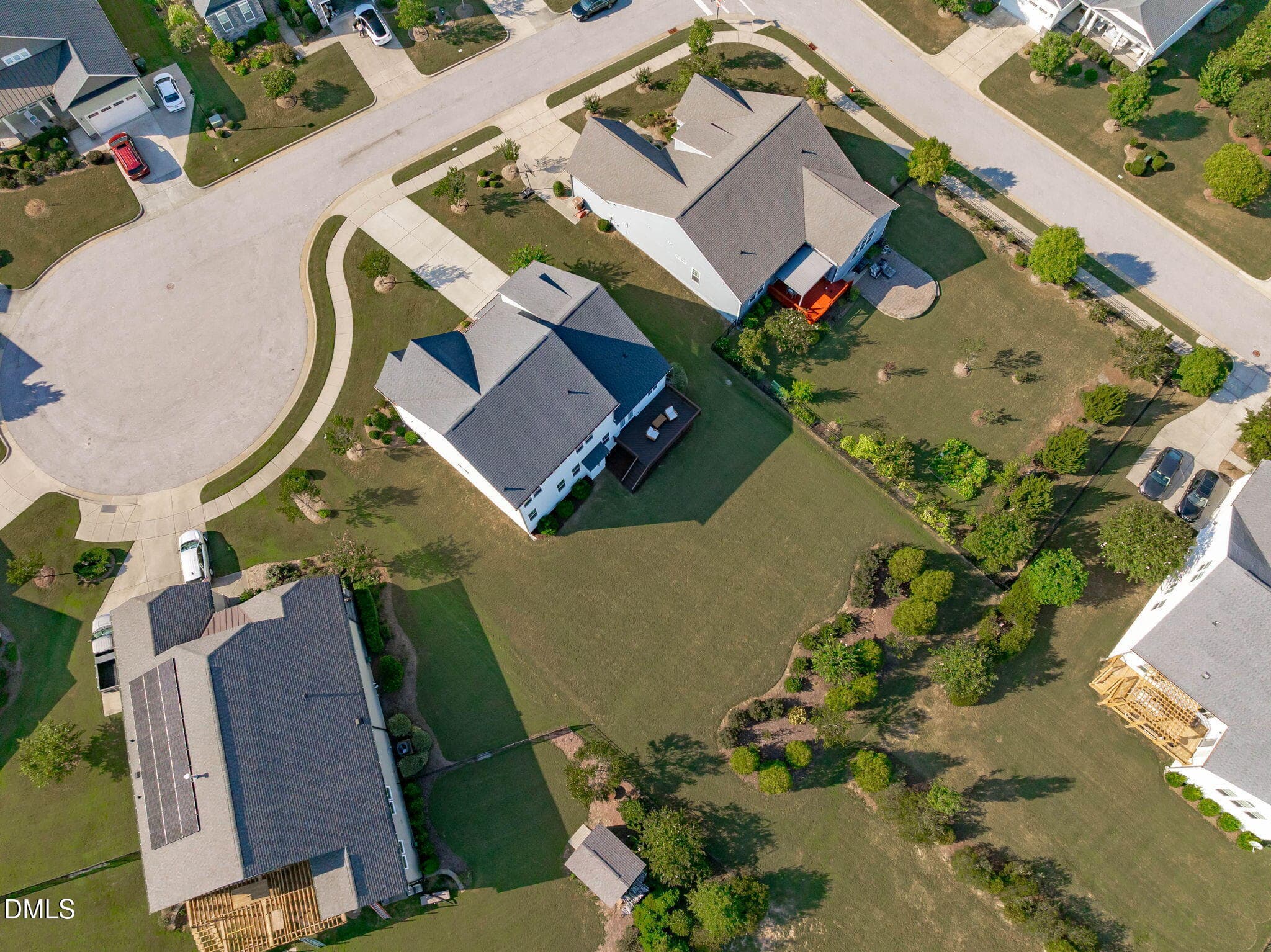 Aerial (5 of 6) - 205 Evanview Court, Apex, NC 27523