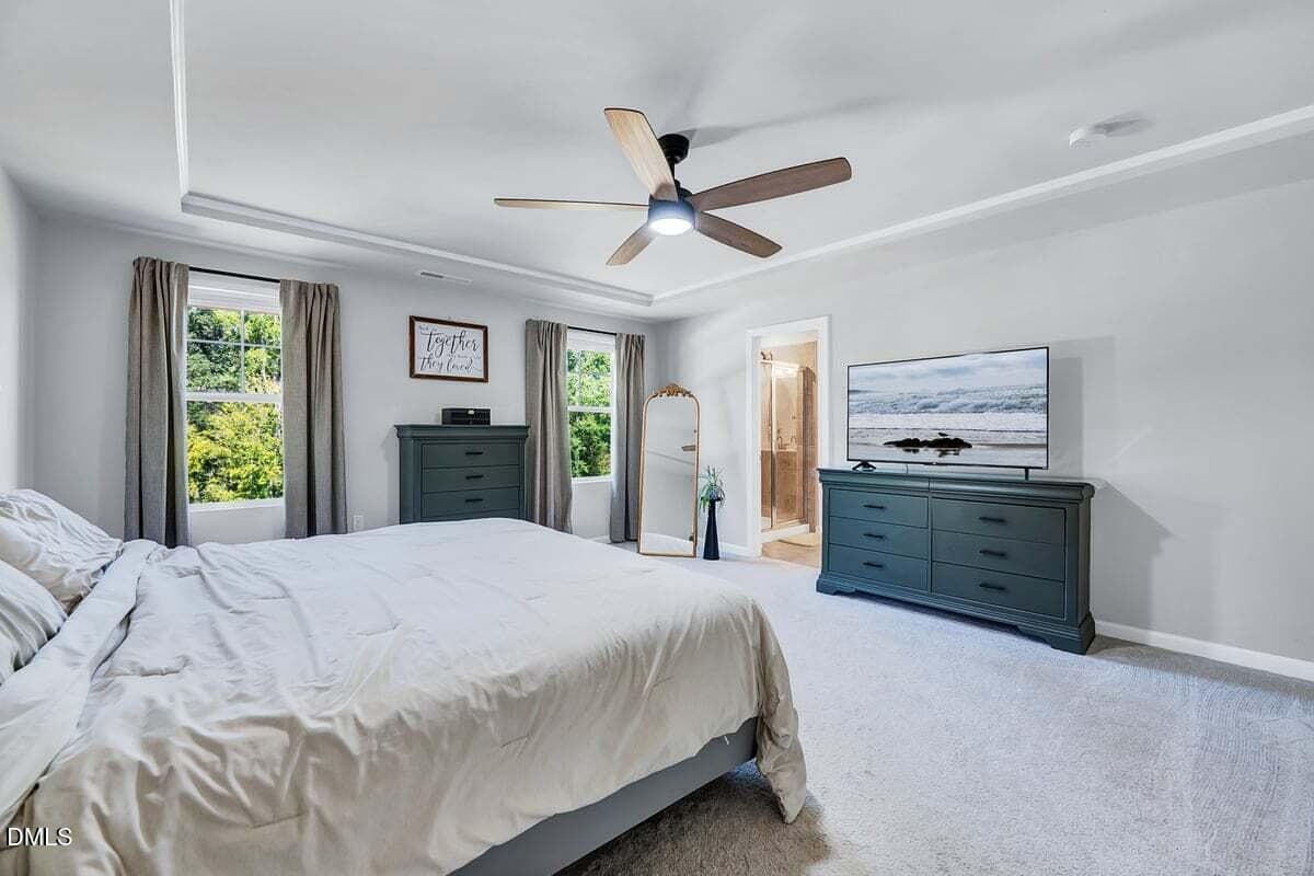 Primary Bedroom - 285 Carolina Maple Drive, Franklinton, NC 27525