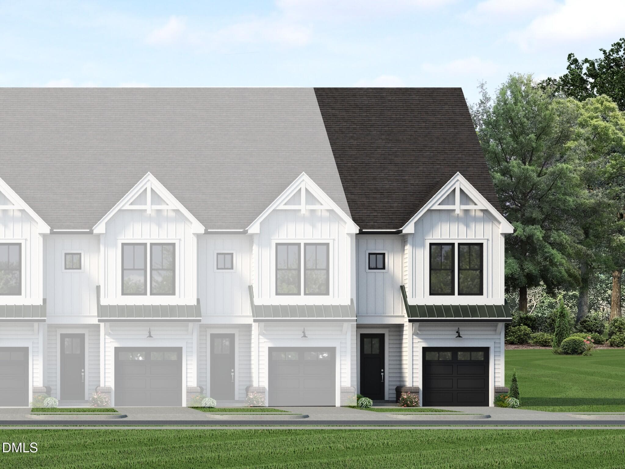 Front Elevation (Rendering) - 961 Steel Mill Lane, Apex, NC 27523