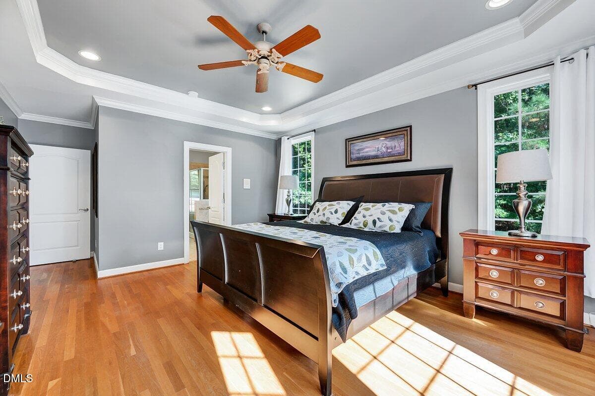 Primary Bedroom Main Floor - 1200 Chipper Lane, Wake Forest, NC 27587