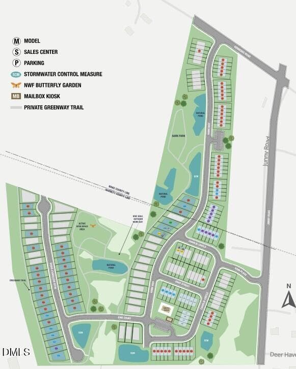 Map - 152 Charlie Circle, Angier, NC 27501