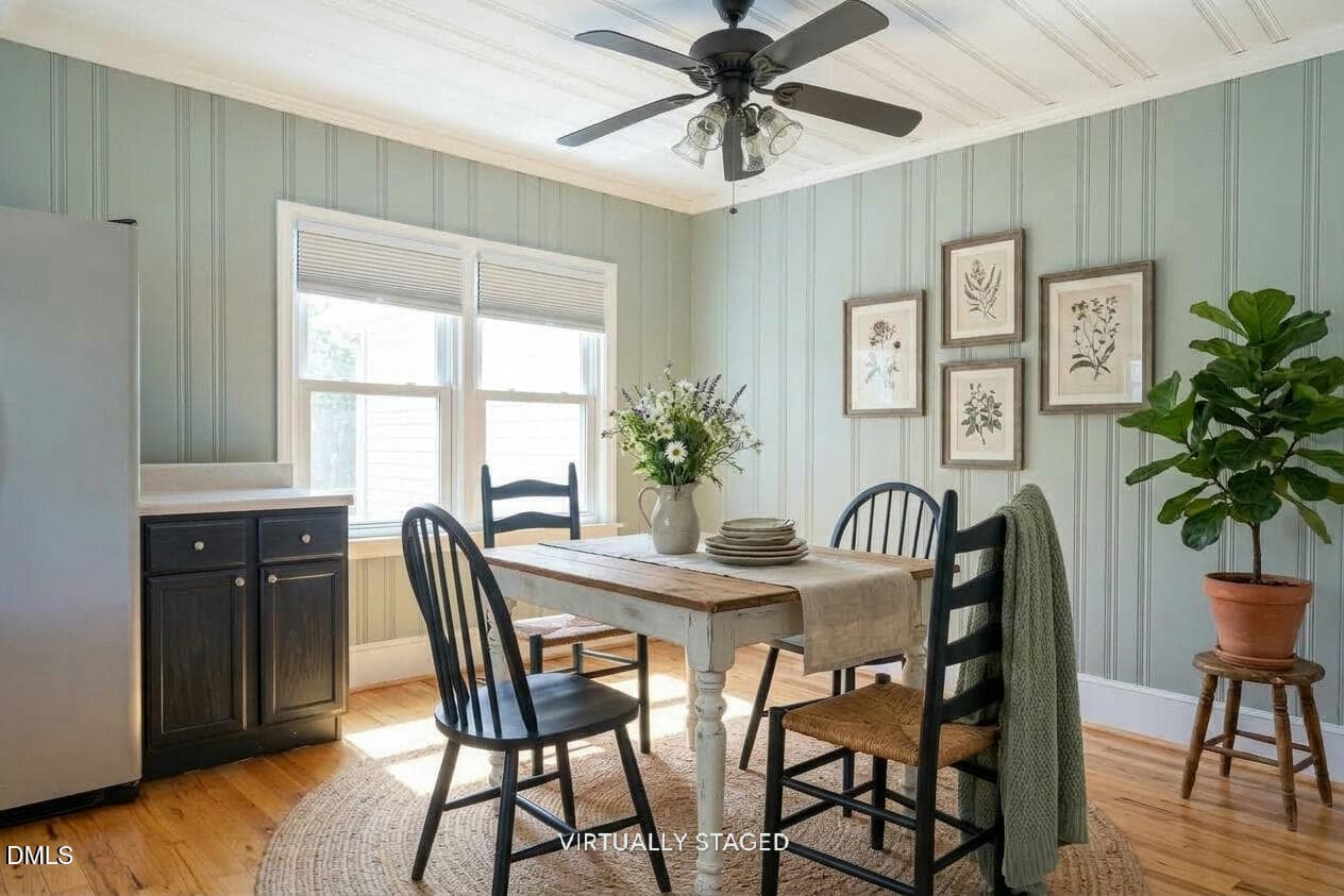 Virtually Staged Dining Room - 3199 Nc-55, Coats, NC 27521