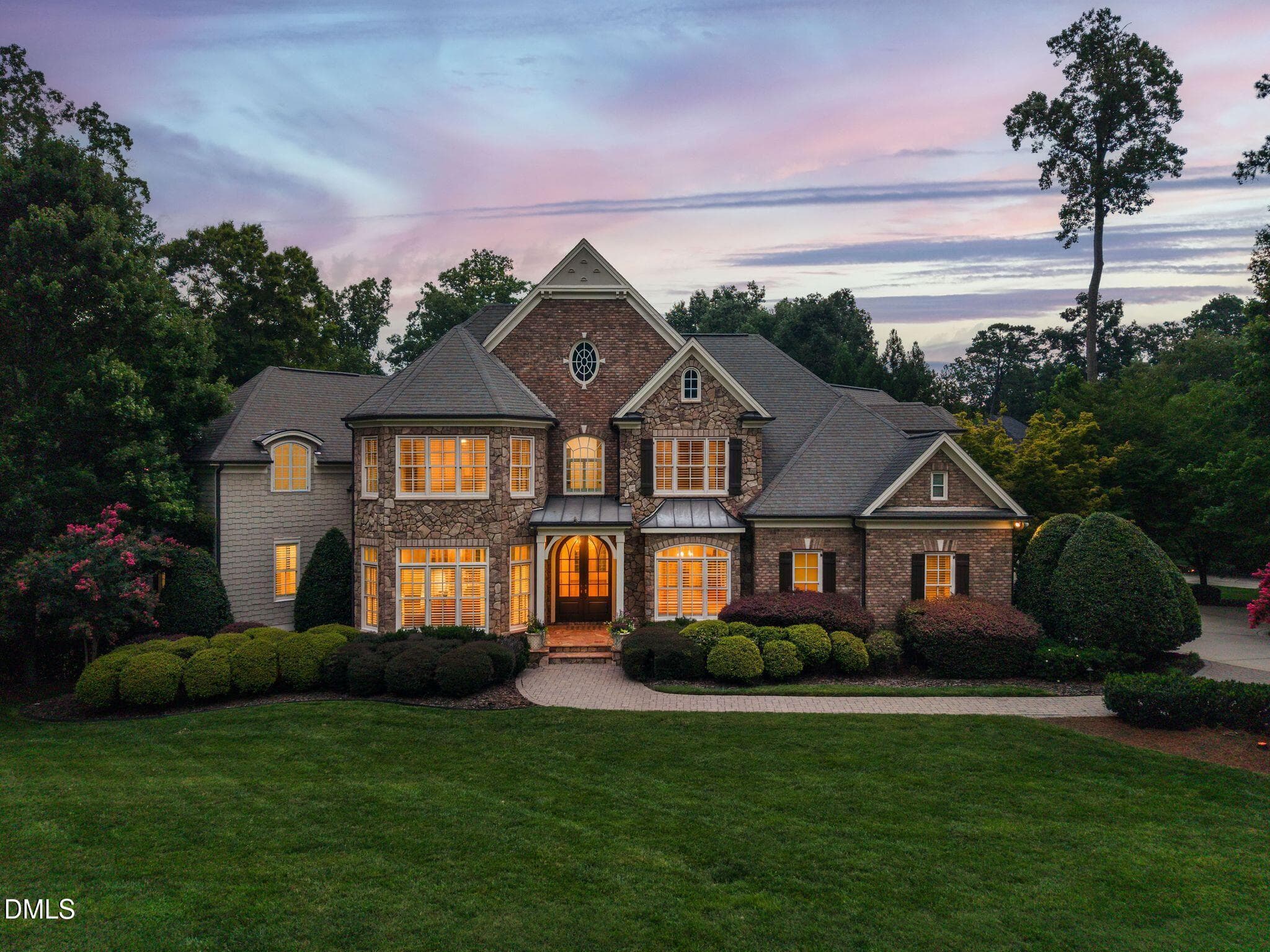 003-1024-stradshire-dr-twilight - 1024 Stradshire Drive, Raleigh, NC 27614