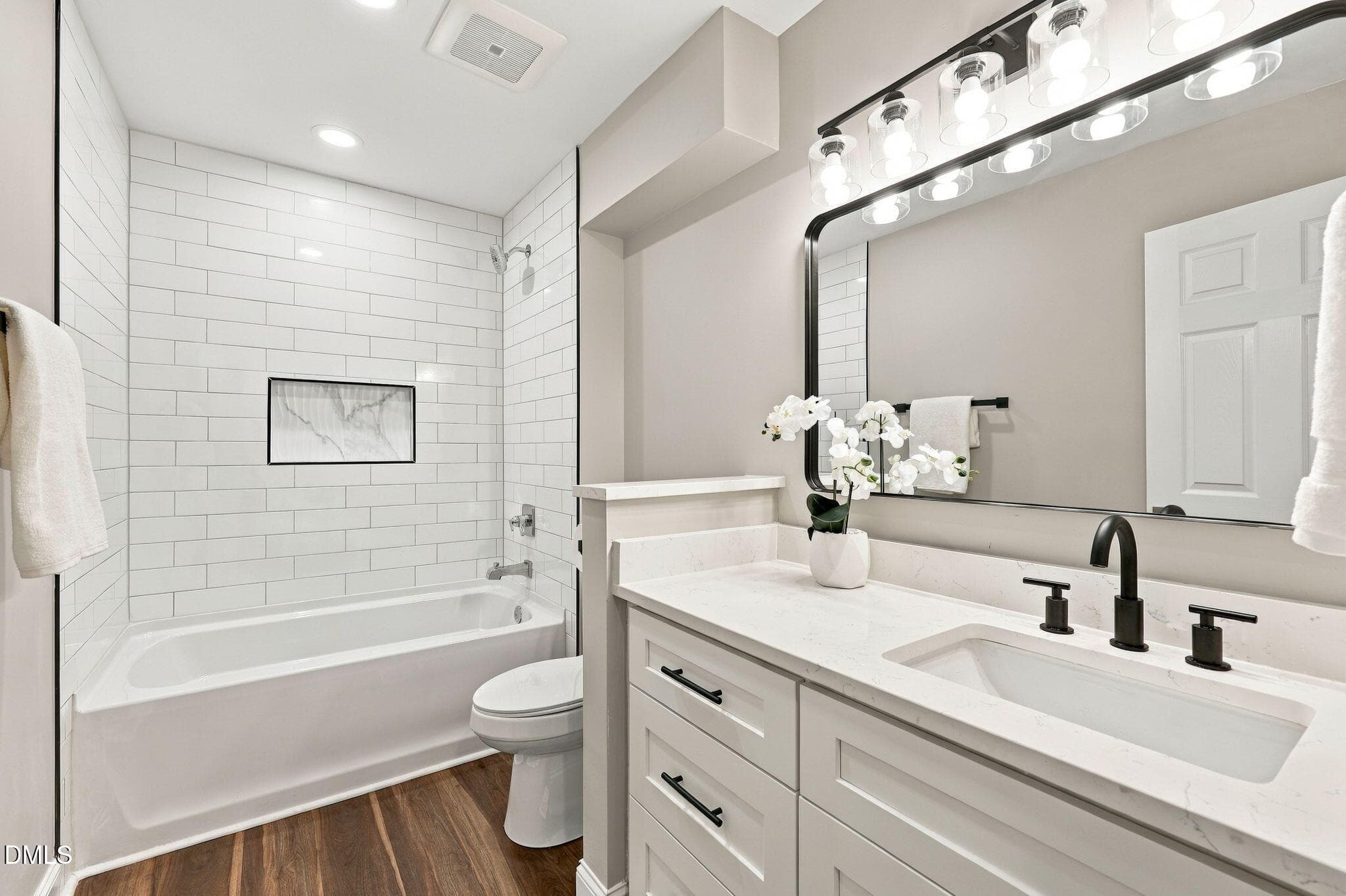 Full Bath (1st floor hall) - 115 Meadowglades Lane, Cary, NC 27518, Cary