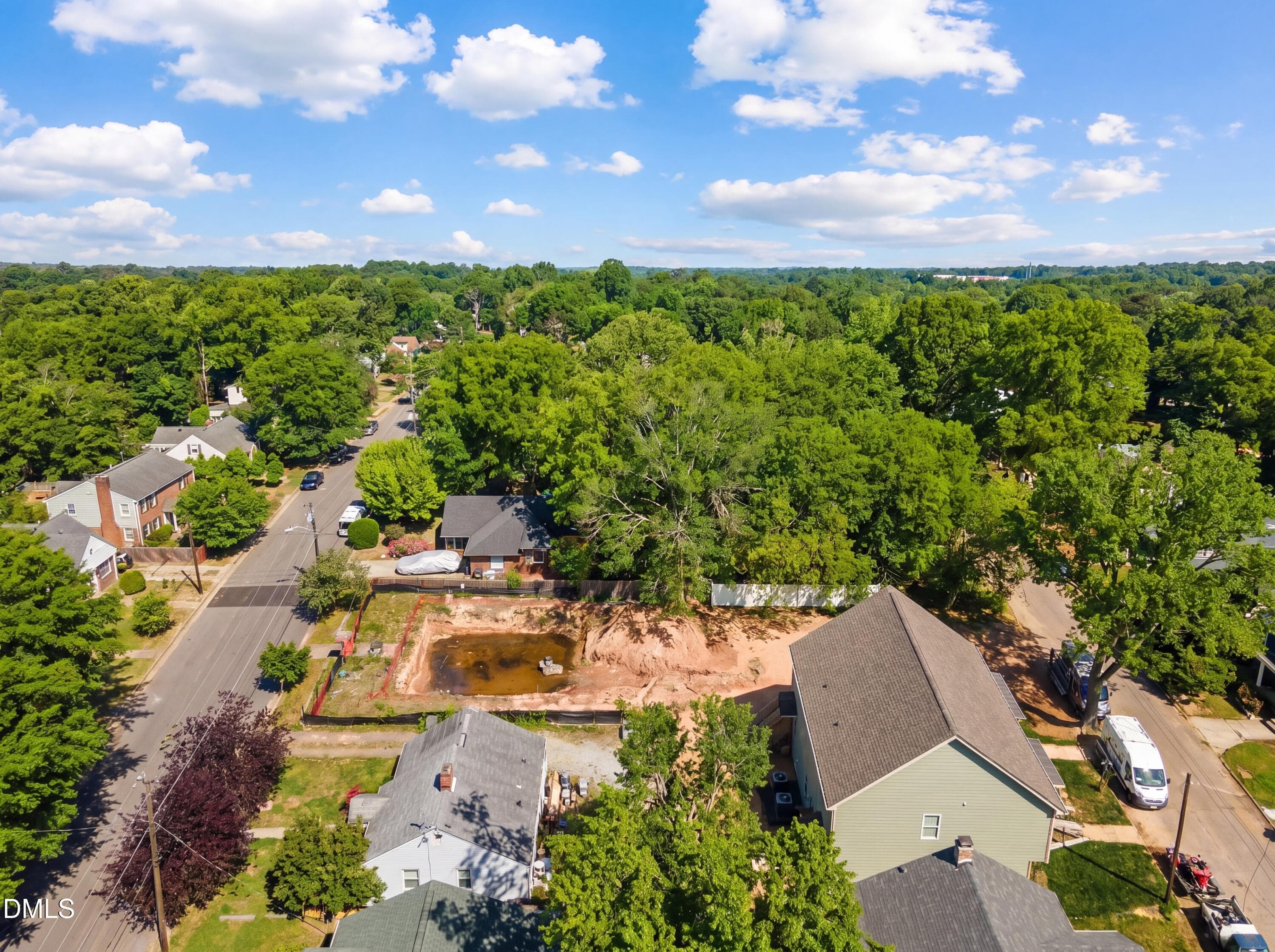 Aerial - 516 N Maple Street, Durham, NC 27703, Durham