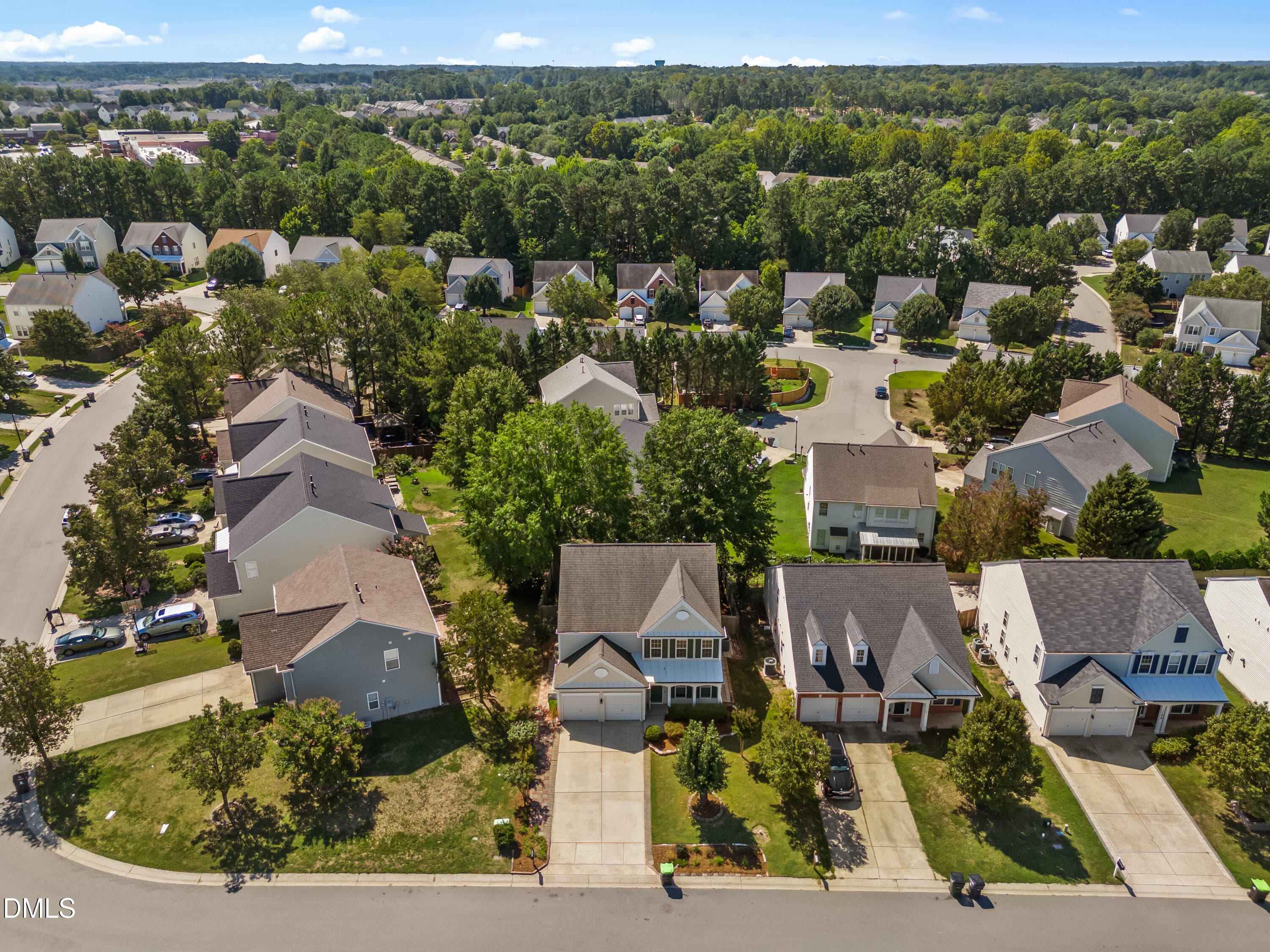 Aerial View - 110 Shadow Mountain Lane, Morrisville, NC 27560, Morrisville