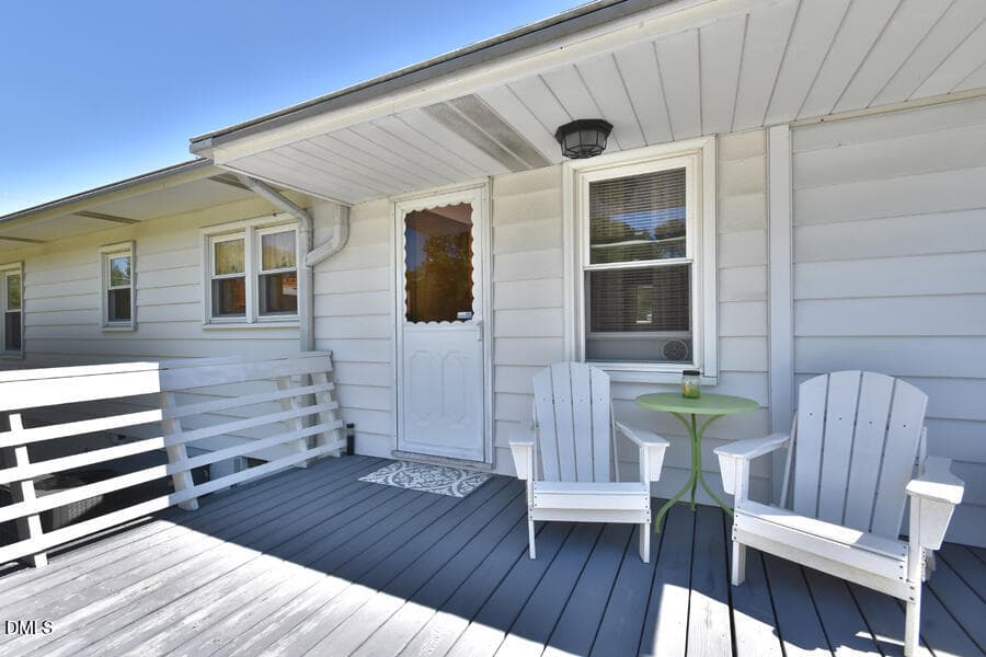 Deck - 108 S Elm Street, Creedmoor, NC 27522, Creedmoor