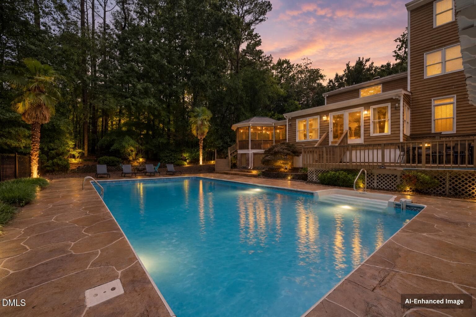 AI-Enhanced Image - 5101 Deerchase Trail, Wake Forest, NC 27587, Wake Forest