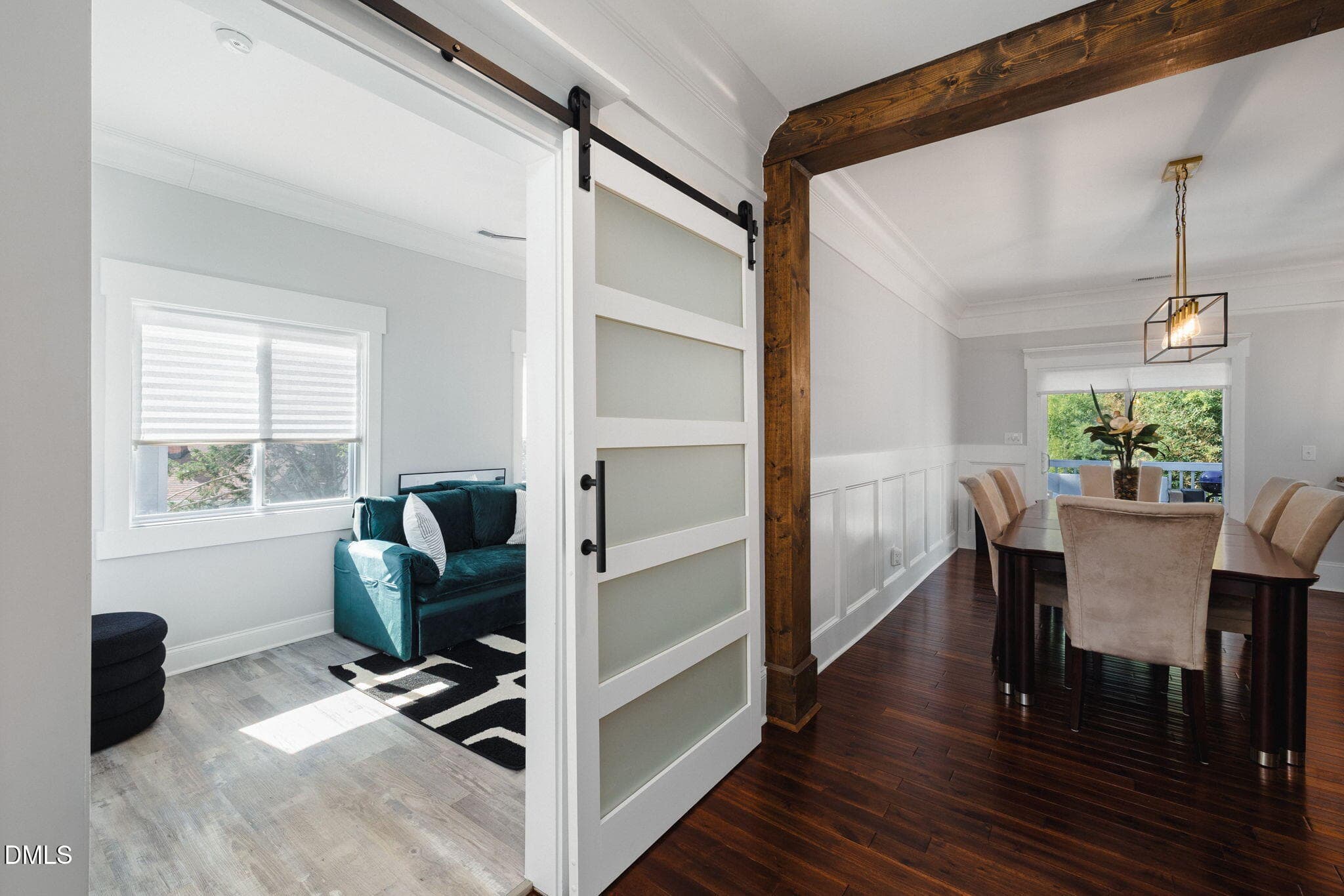 Barn Door Privacy - 415 Cecil Street, Durham, NC 27707