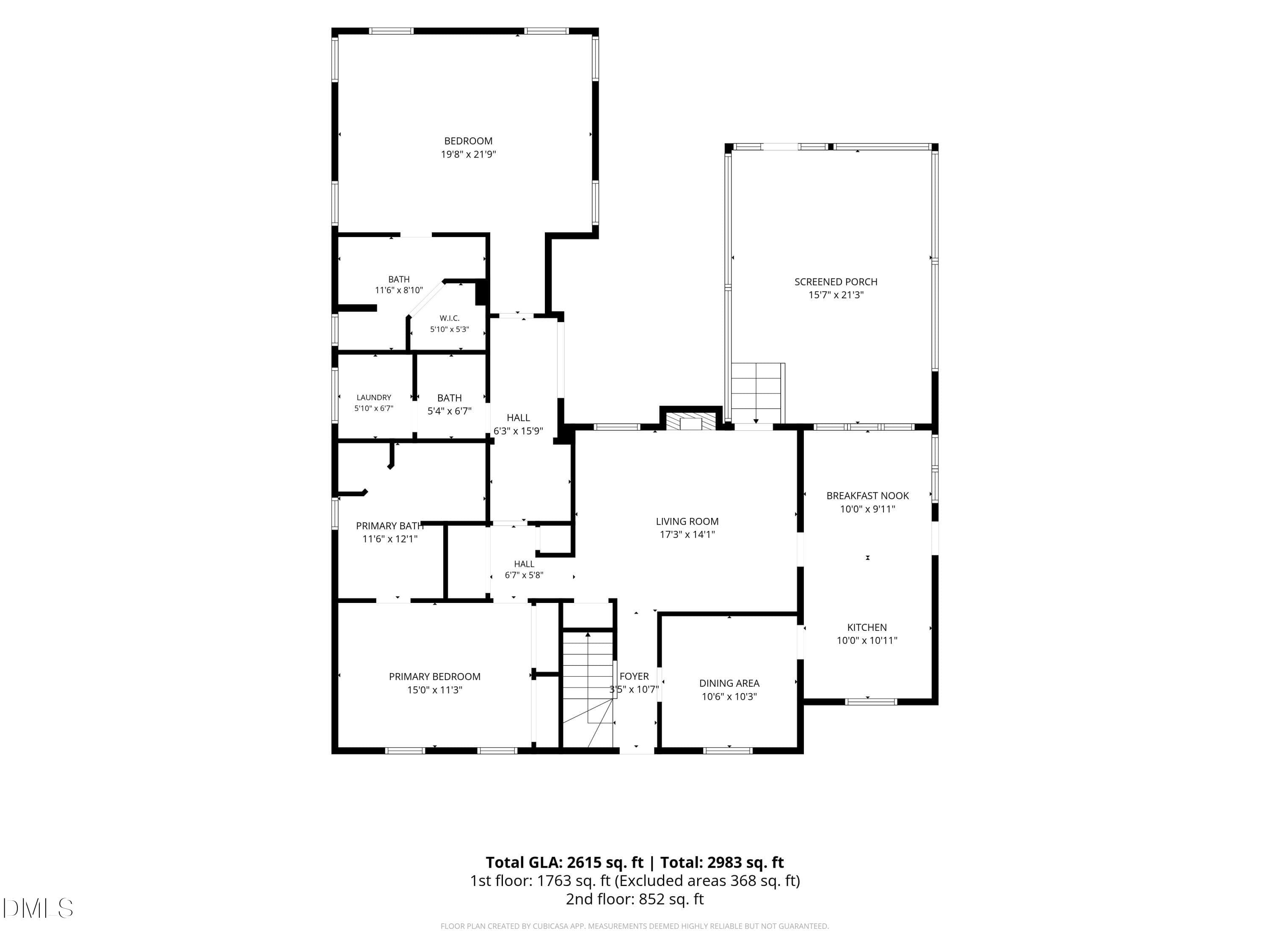 1st_floor_4511_bob_white_trail_wilson_wi - 4511 Bobwhite Trail N, Wilson, NC 27896