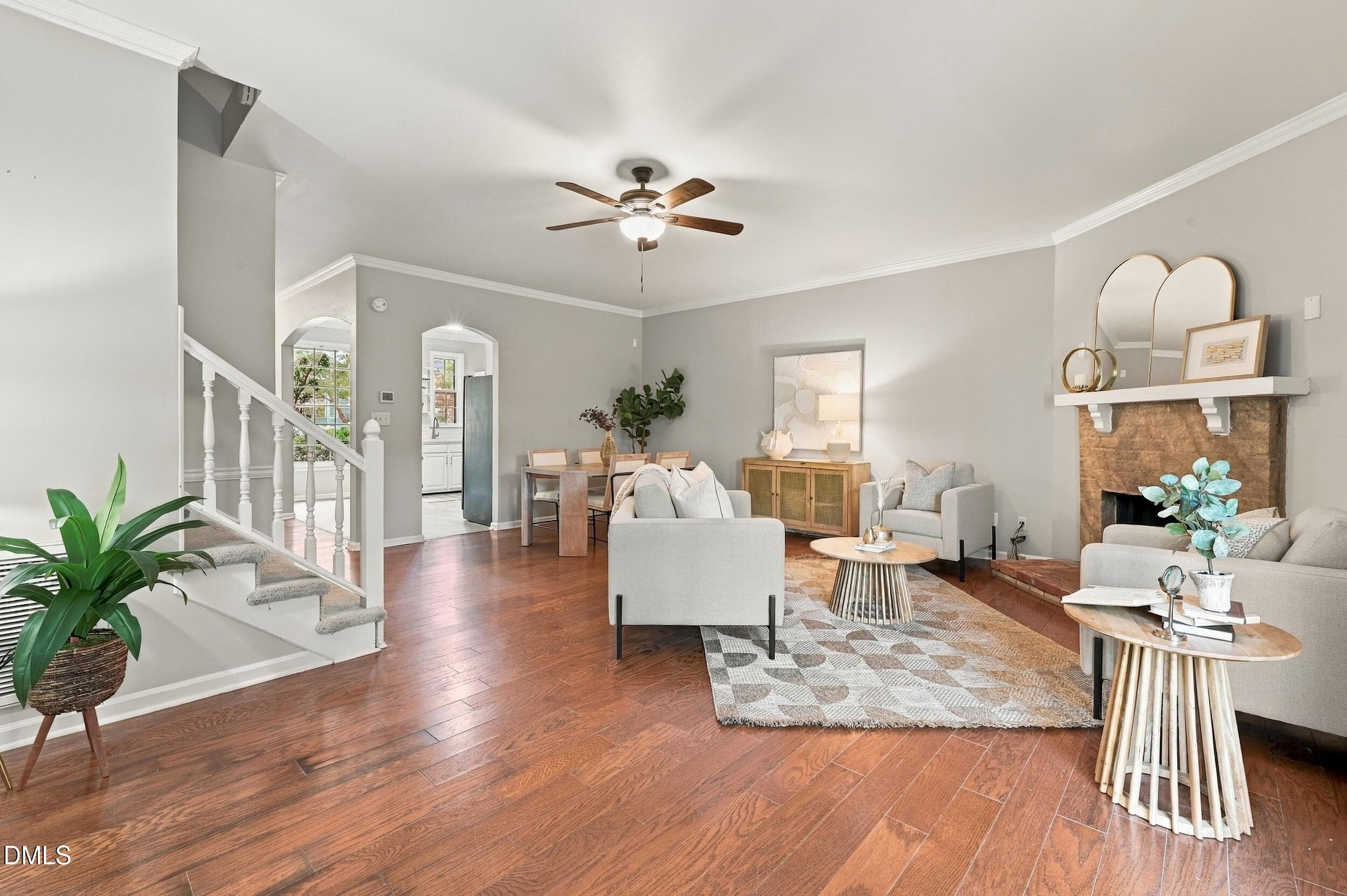 Living Area - 902 Albany Court, Raleigh, NC 27615