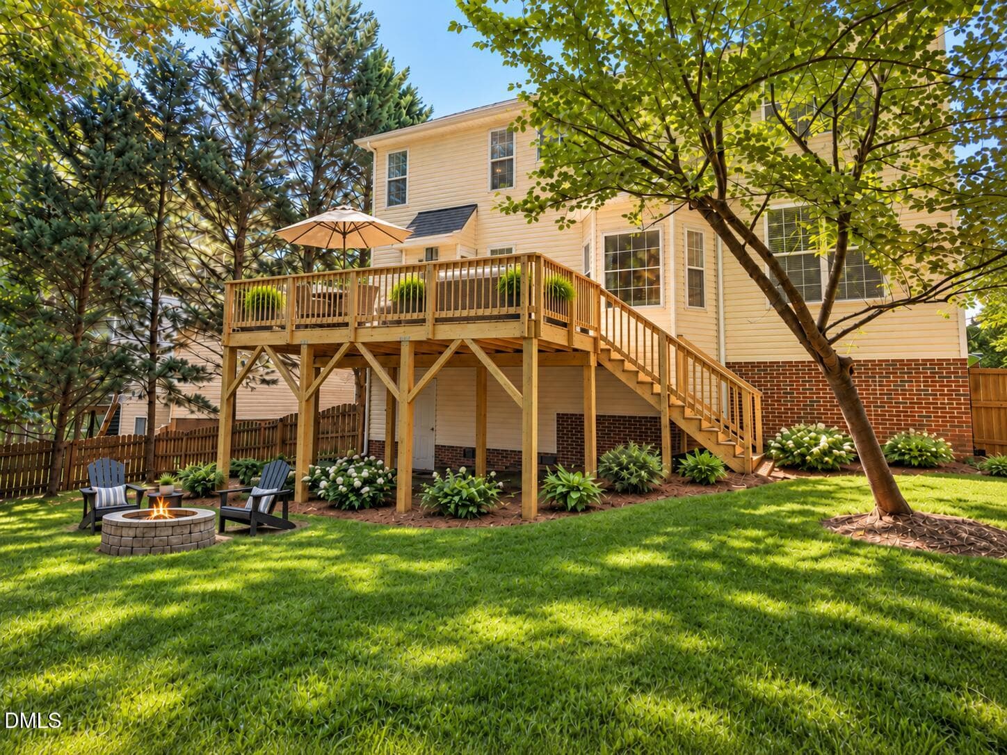 Deck and Yard - 10008 Duval Street, Raleigh, NC 27614
