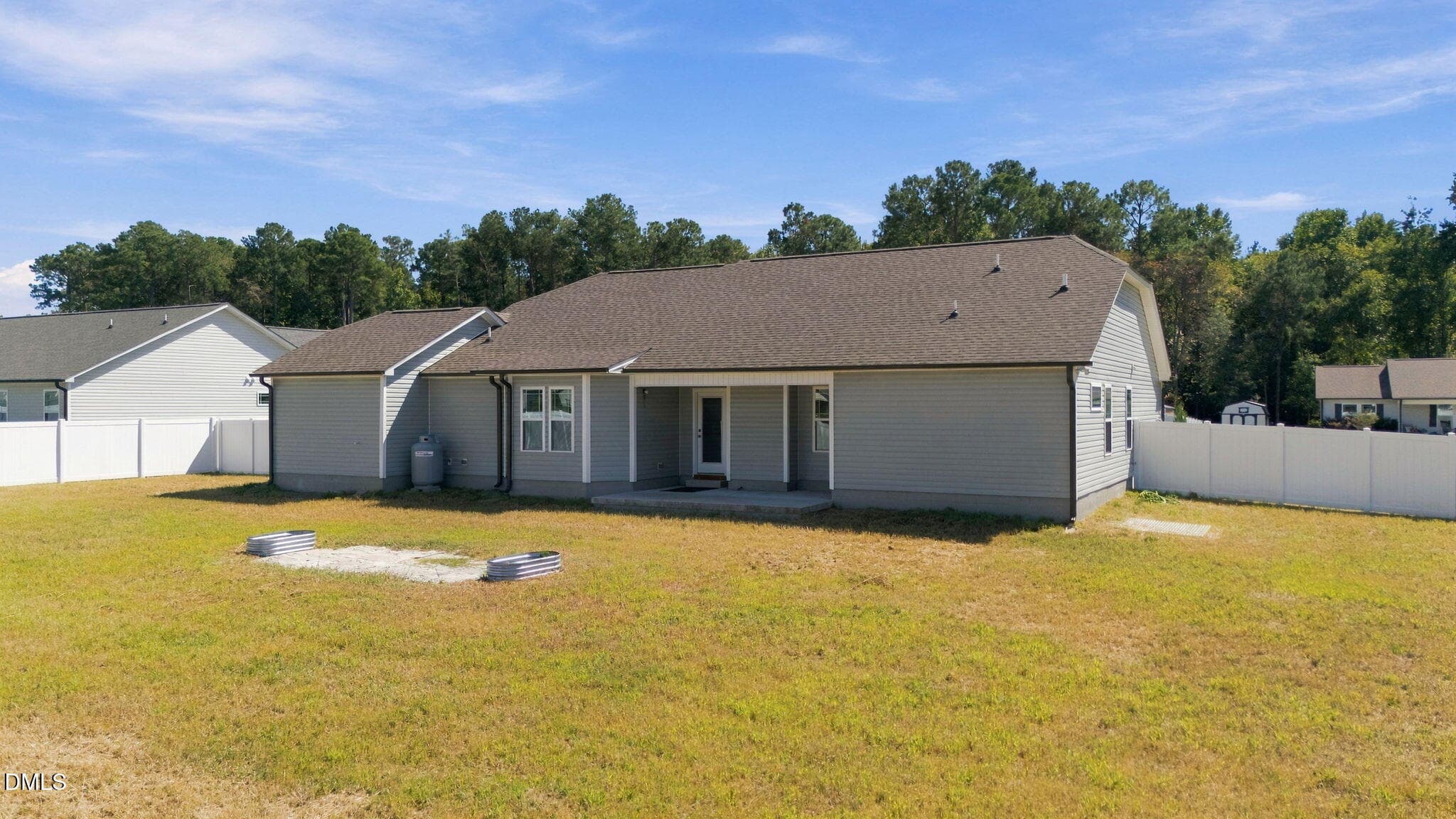 Exterior Back - 252 Earnest Way, Kenly, NC 27542, Kenly