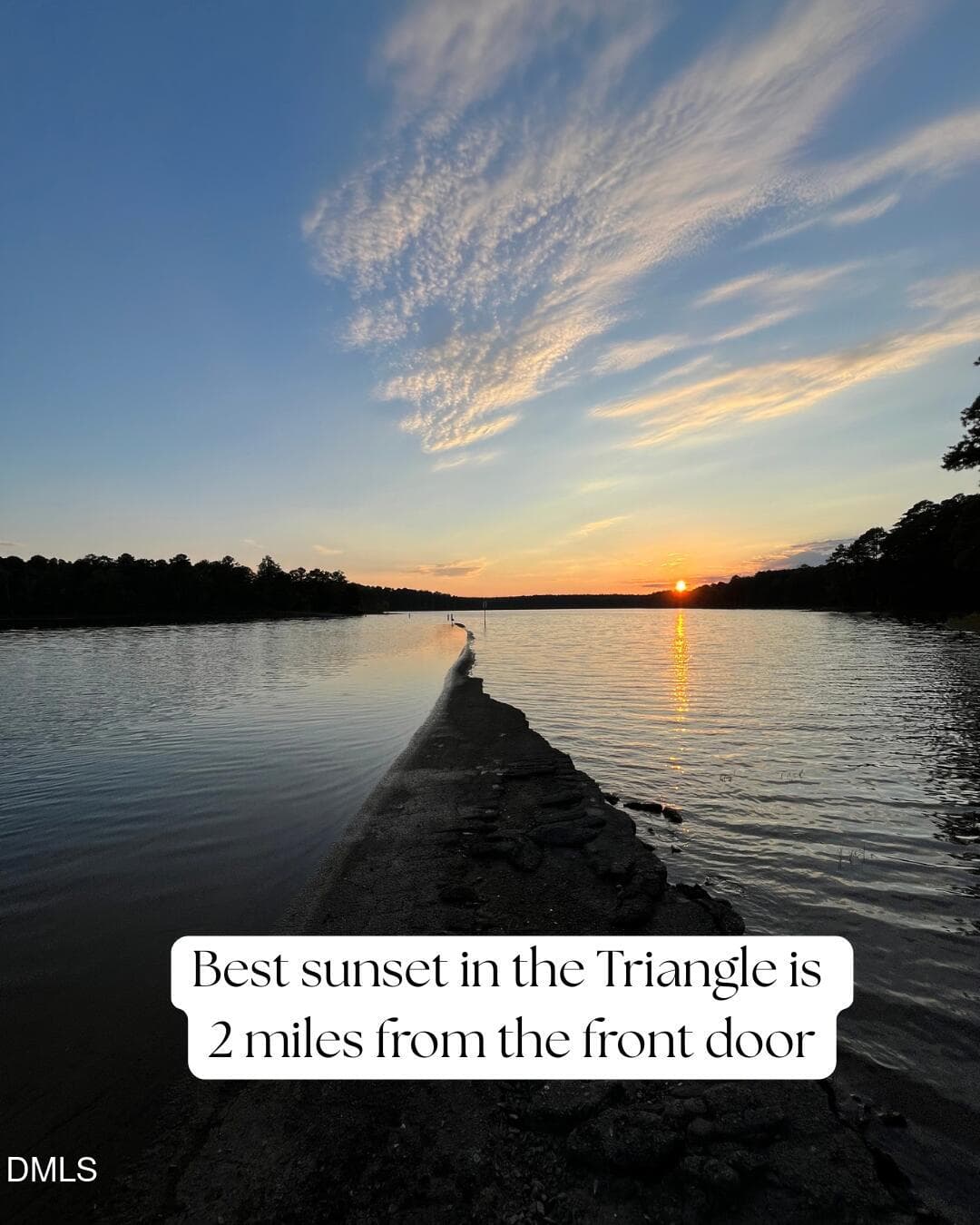Best sunset in the Triangle is 2 miles f - 2769 Weaver Hill Drive, Apex, NC 27502, Apex