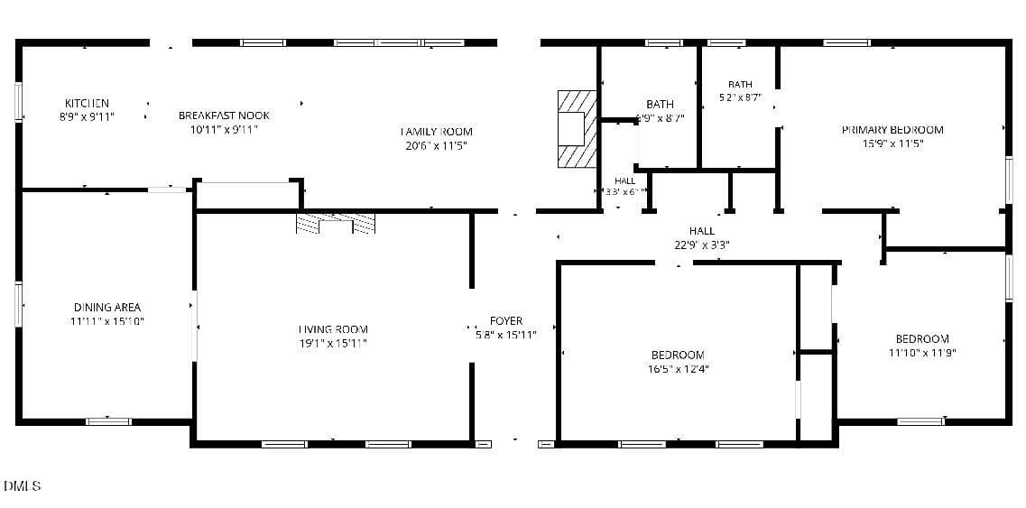 floorplan - 910 Parham Street, Henderson, NC 27536
