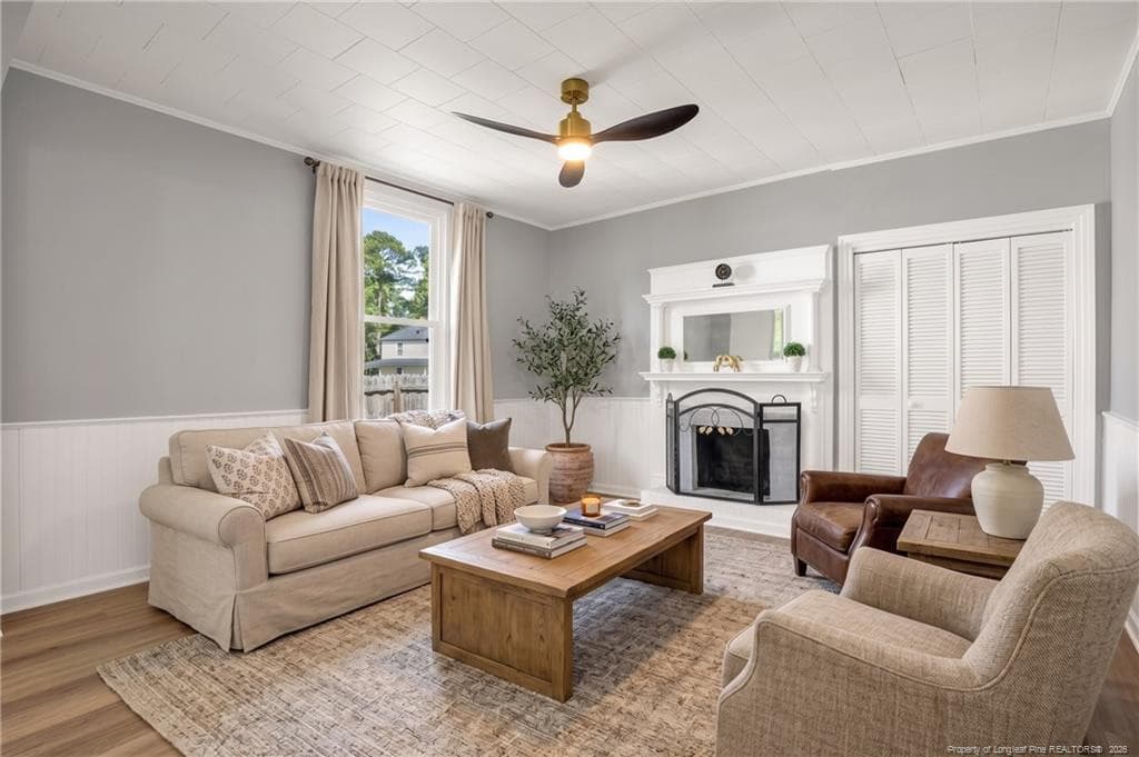 Virtual Staging Furniture - 806 W Roseboro Street, Roseboro, NC 28382, Roseboro
