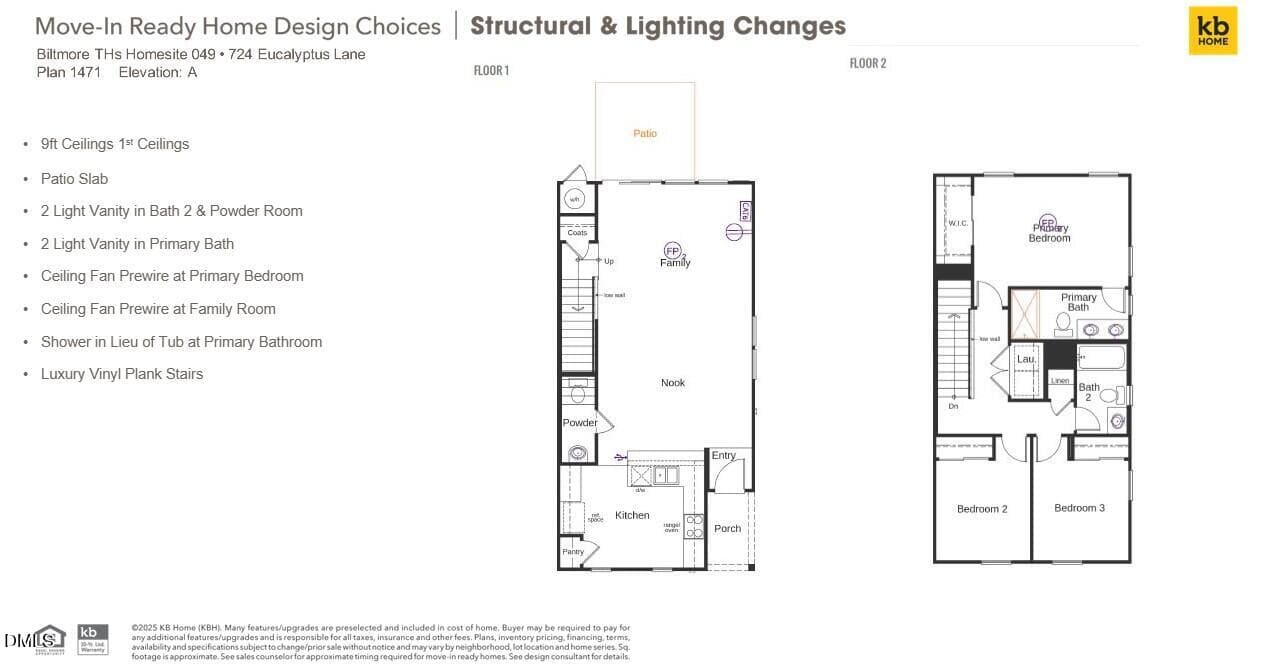 Layout - 724 Eucalyptus Lane, Raleigh, NC 27610