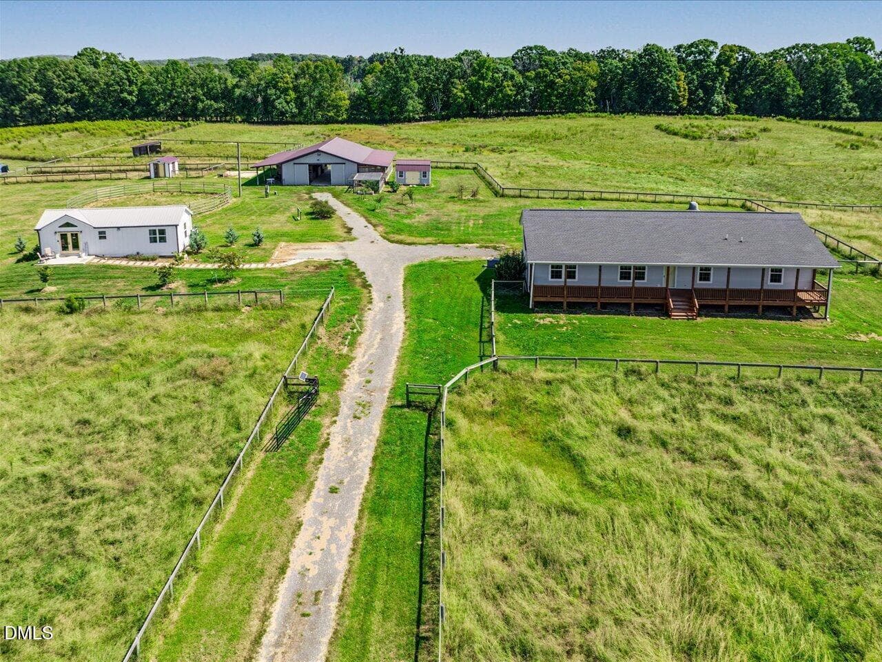 003-Aerial View - 520 Plainfield Church Road, Siler City, NC 27344