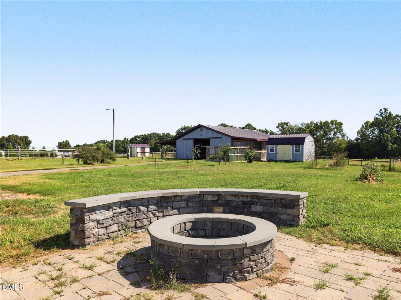 053-Firepit - 520 Plainfield Church Road, Siler City, NC 27344