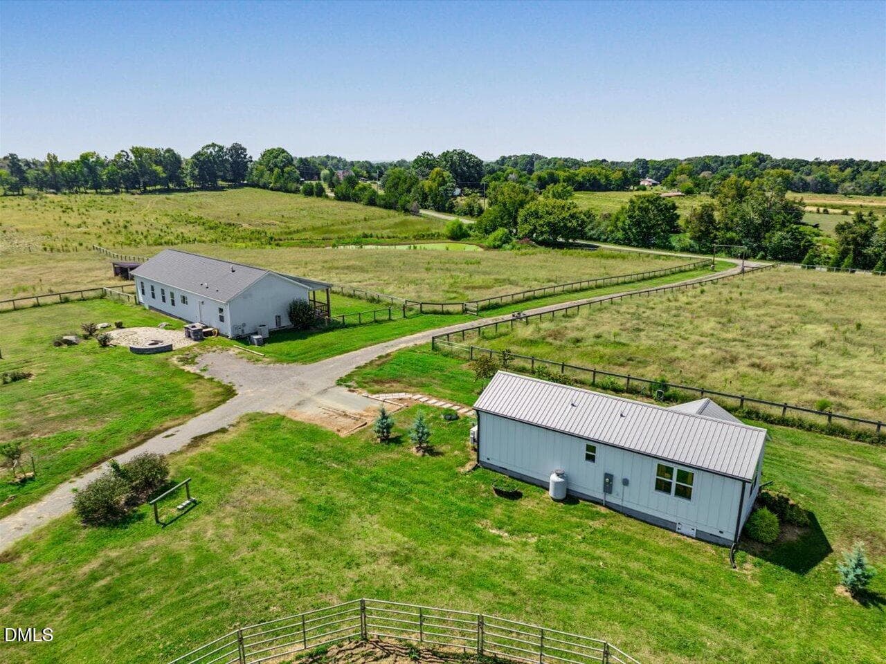 065-Aerial View - 520 Plainfield Church Road, Siler City, NC 27344