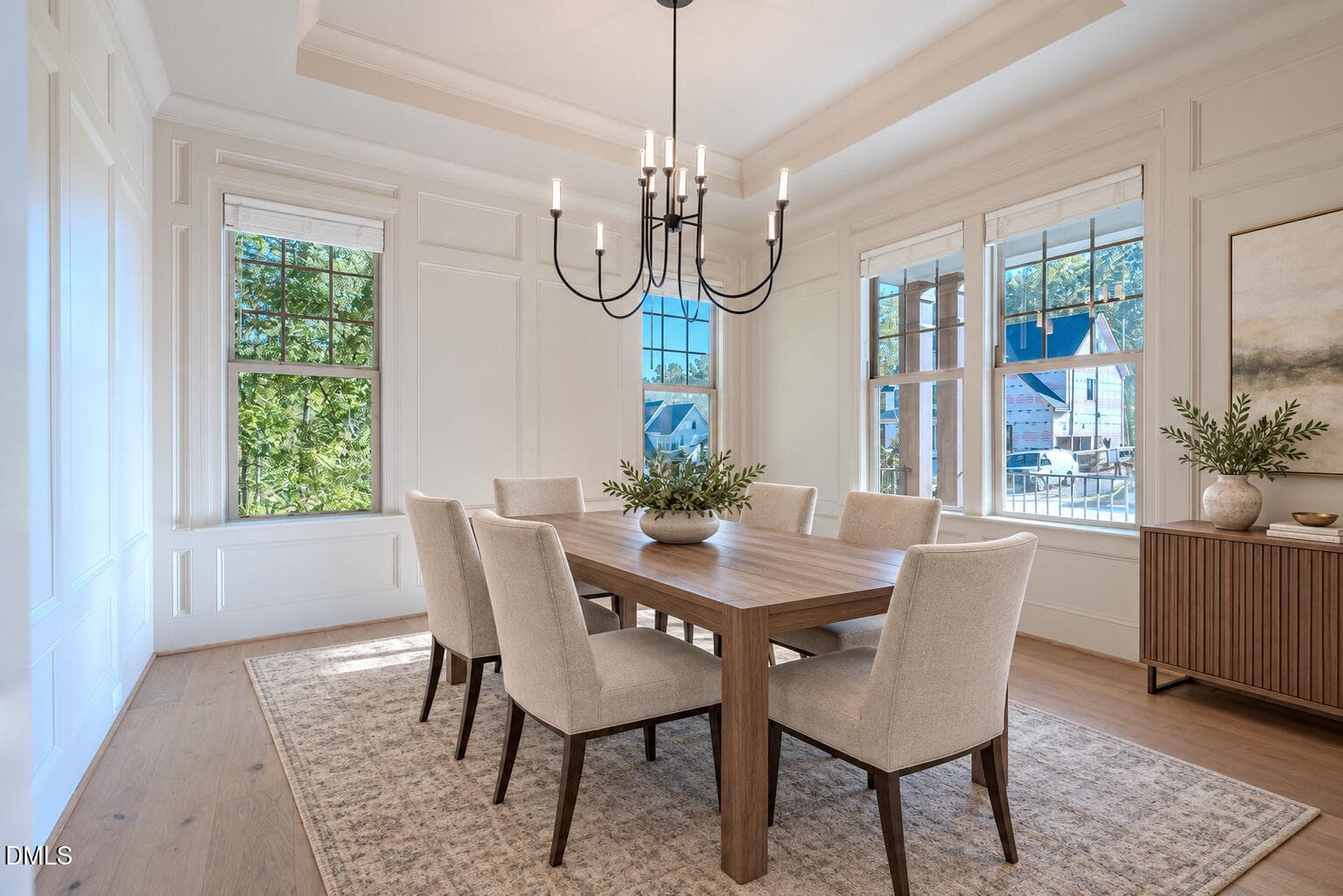 Dining-Room-Virtual-Staging-Final - 1025 Smoke Willow Way, Rolesville, NC 27571, Rolesville