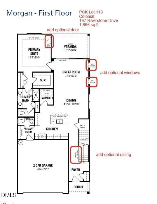 Lot 113 - 197 Riverstone Drive, Fuquay Varina, NC 27526