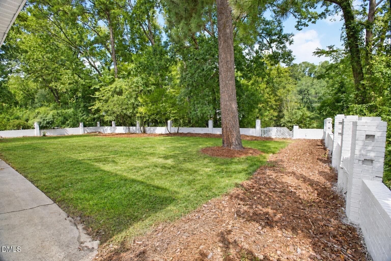 1114 Knollwood back yard - 1114 Knollwood Drive NW, Wilson, NC 27896