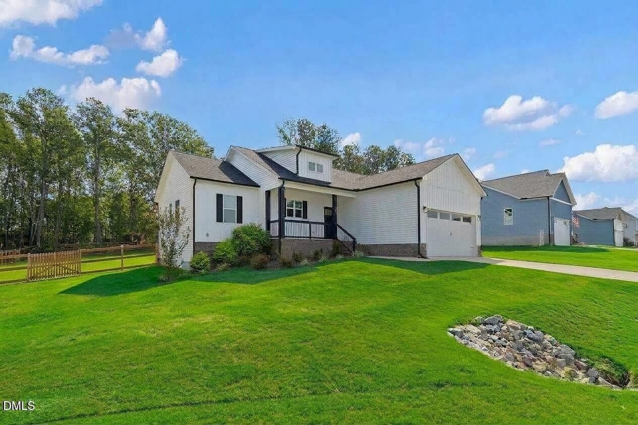 Side view- edited - 240 Sourgum Court, Zebulon, NC 27597