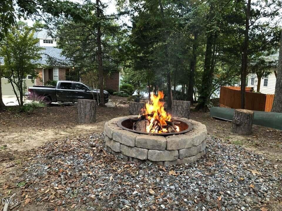 160 CRYSTAL BAY-FIREPIT - 160 Crystal Bay Road, Semora, NC 27343, Semora