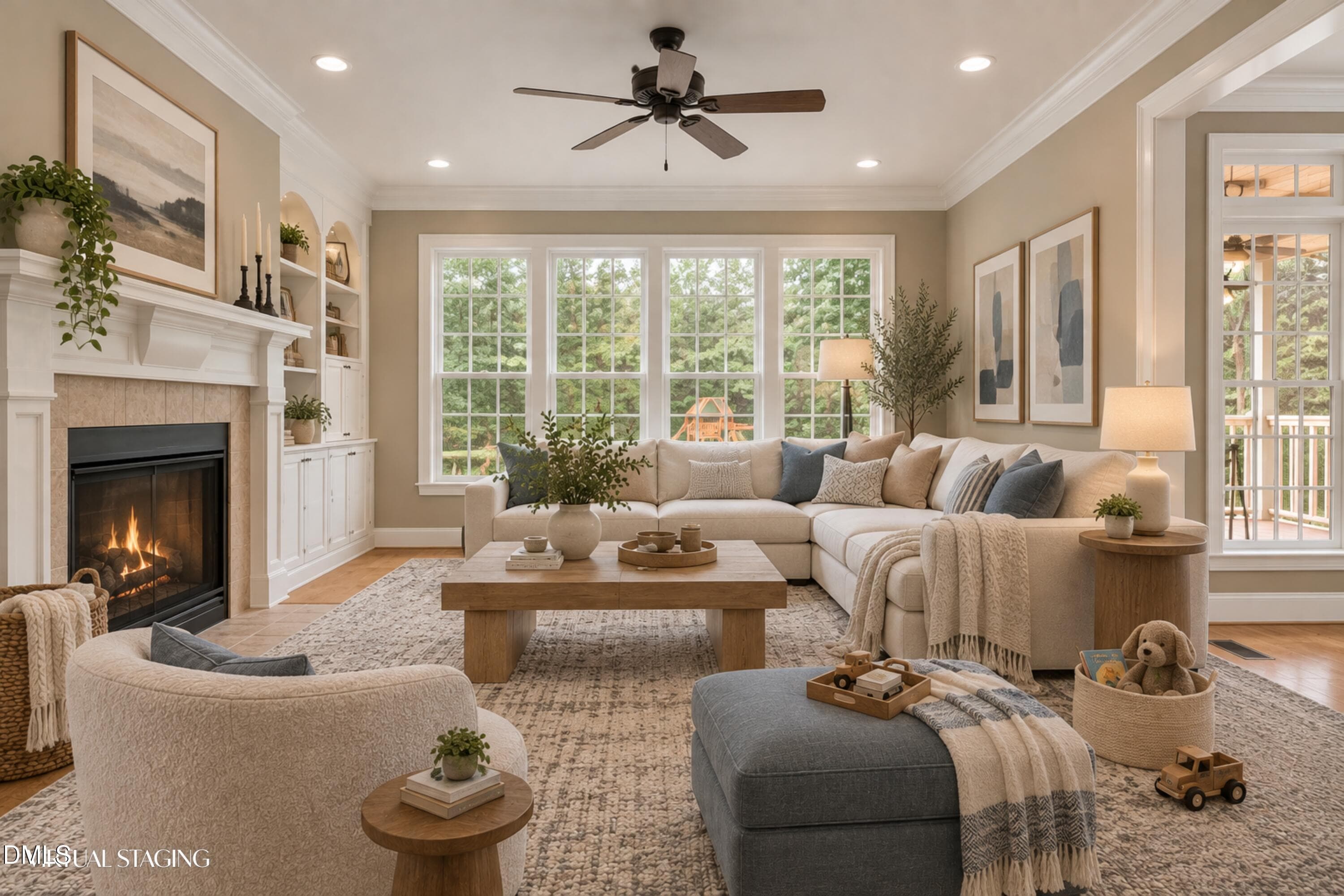 Family Room - 5716 Highcroft Drive, Cary, NC 27519