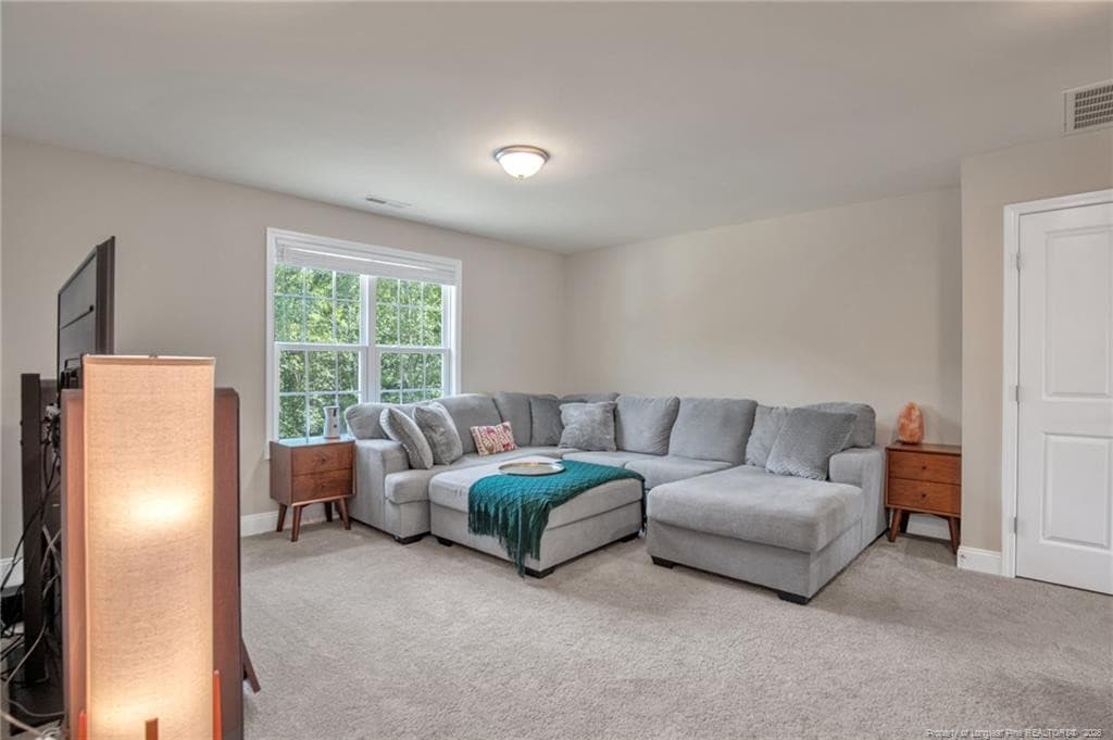 Living Room/Flex Room - 814 Twin Leaf Court, Cameron, NC 28326