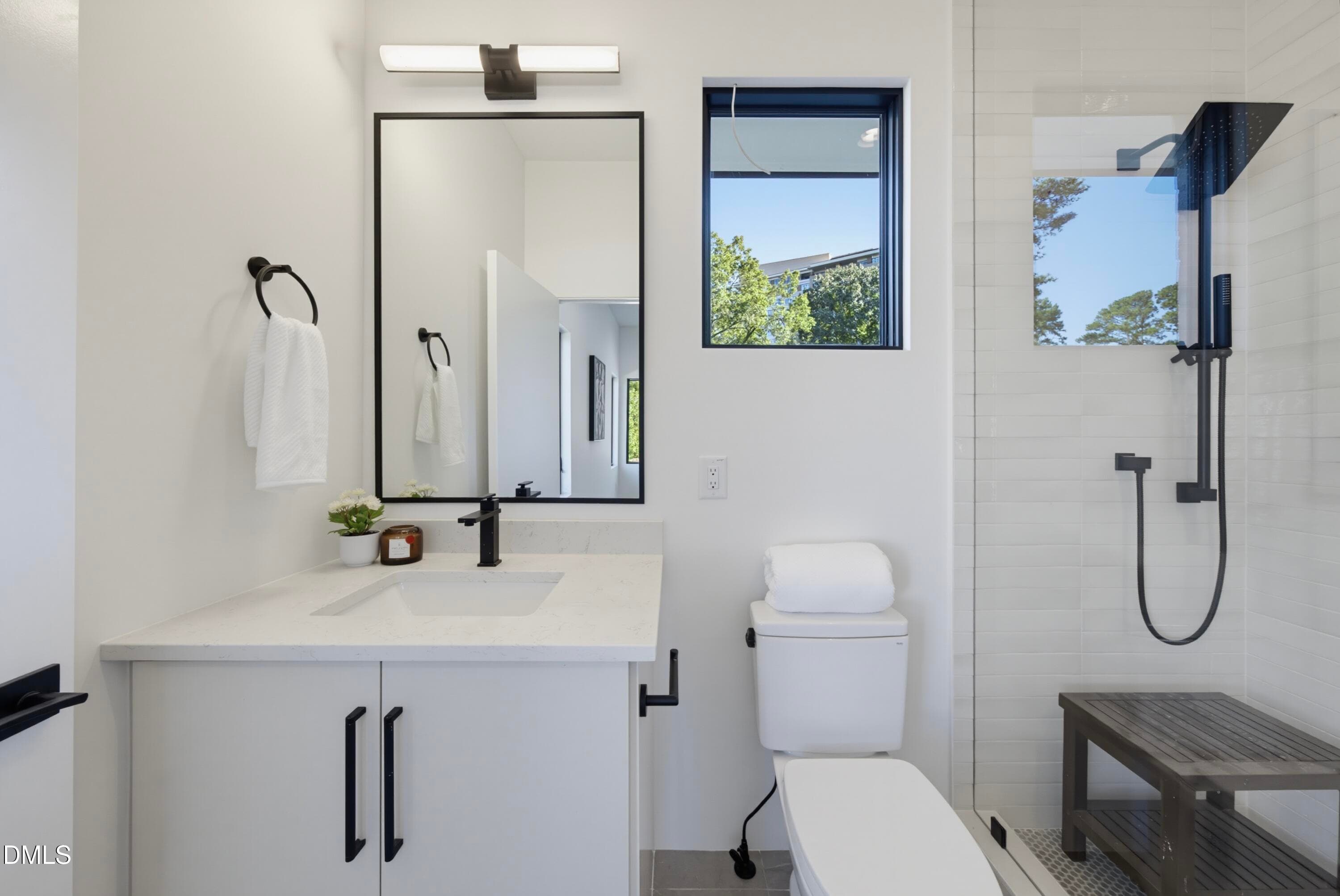 Fitness Room Bath w/ Steam Shower - 305 Dartmouth Road, Raleigh, NC 27609