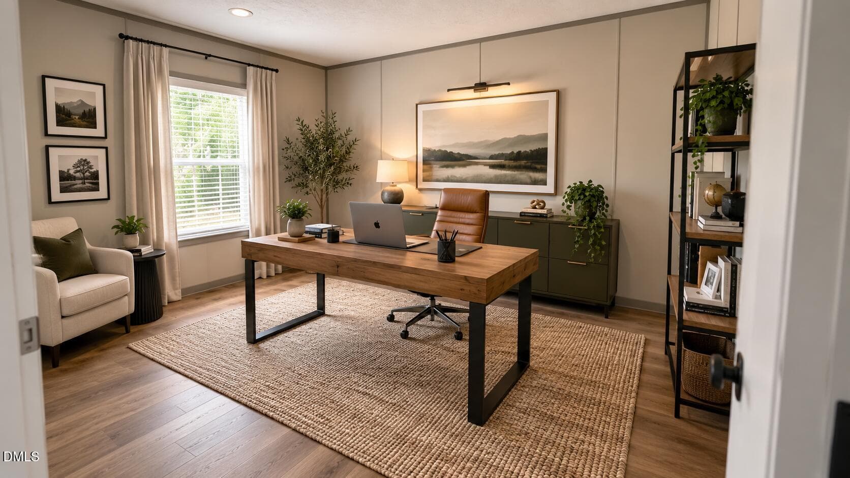 Office Staged - 1814 J P Road, Whitakers, NC 27891