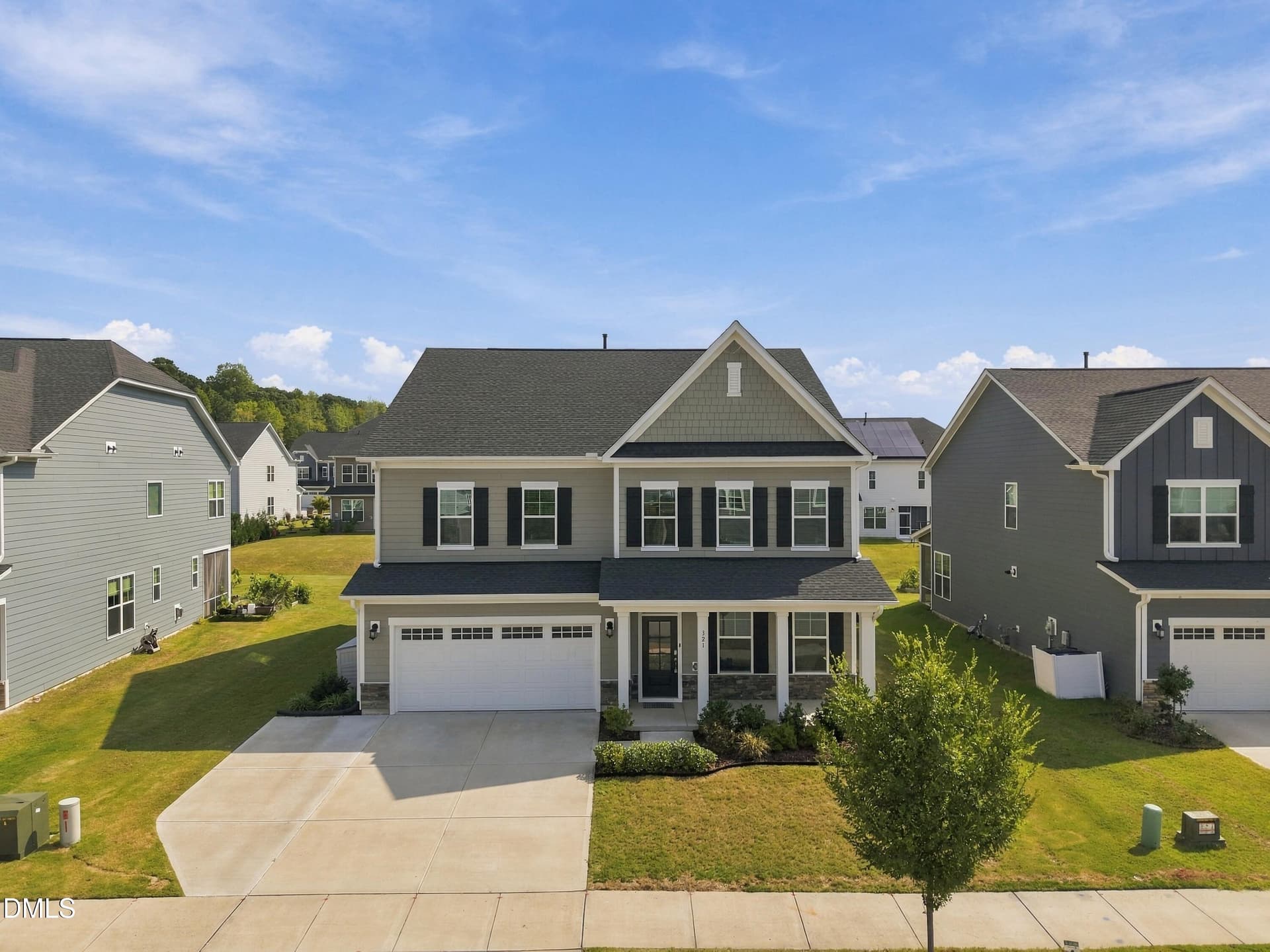 Aerial - 321 Toadstool Trail, Wake Forest, NC 27587