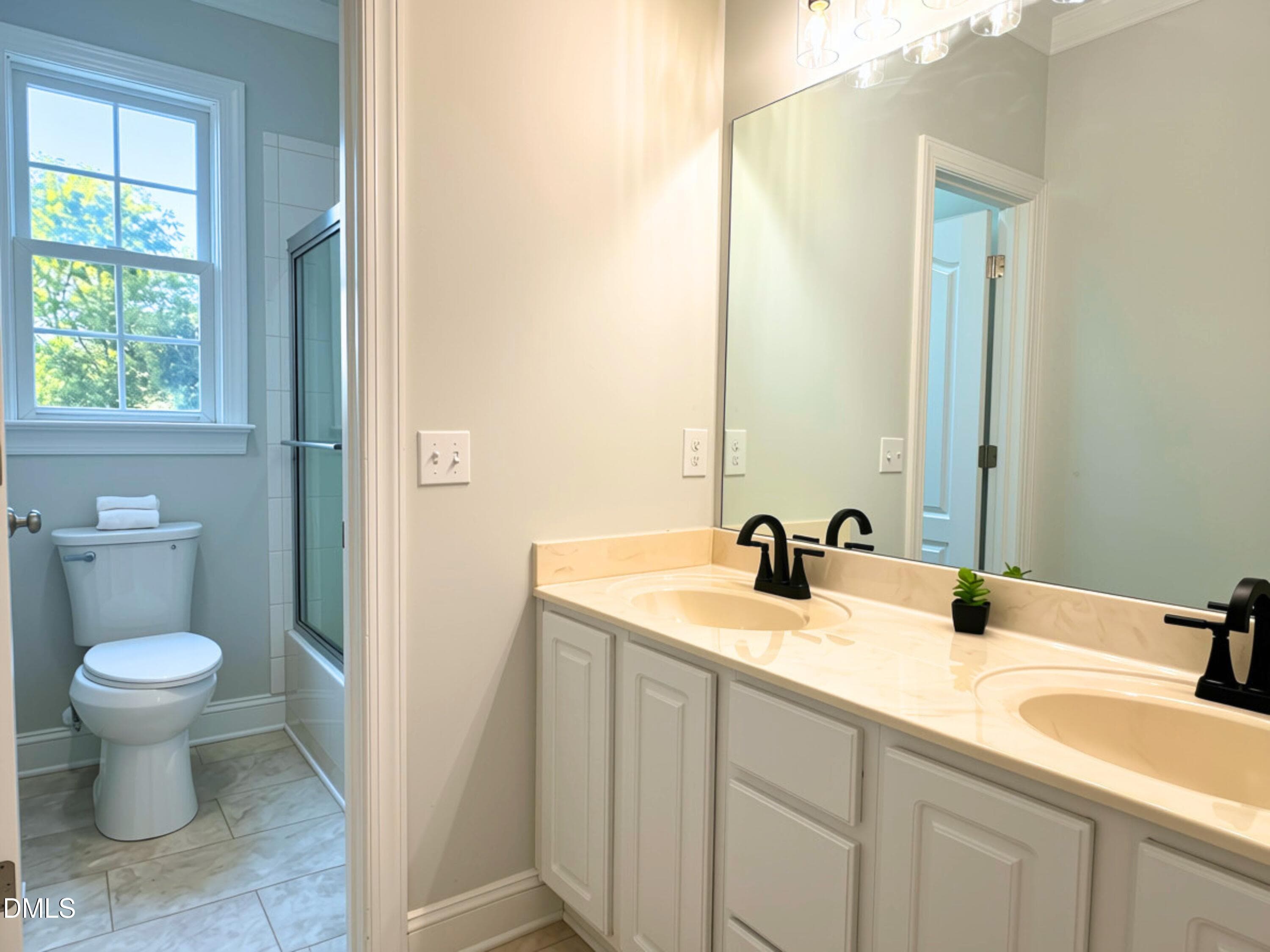Hall bathroom - 3100 Donlin Drive, Wake Forest, NC 27587