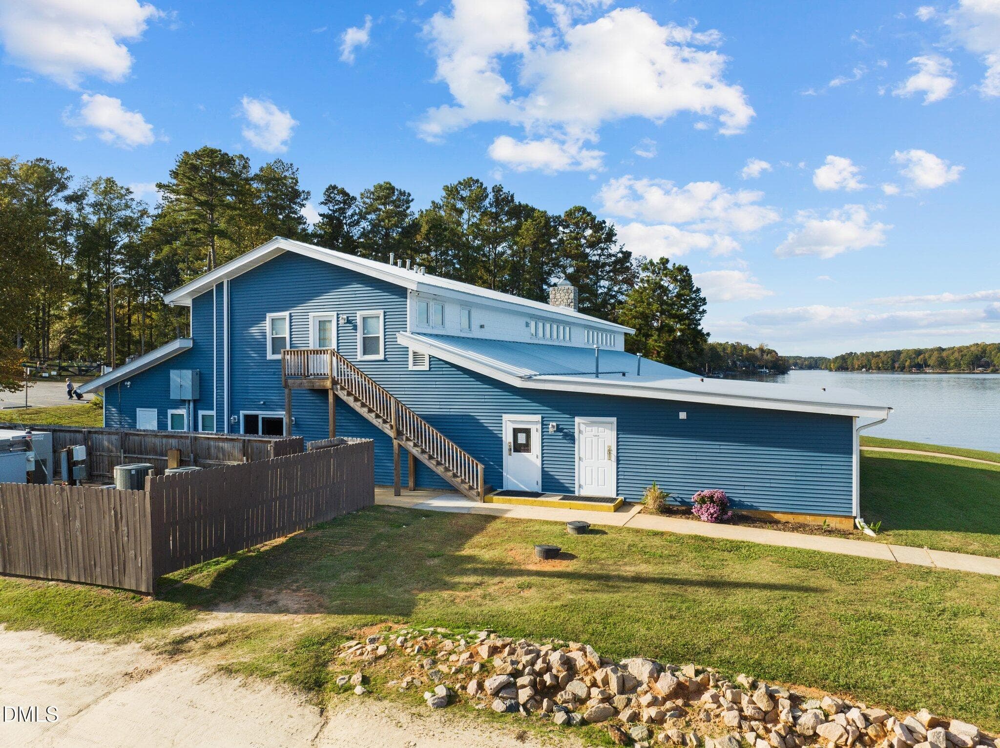 Clubhouse Side View - 421 Shawnee Drive, Louisburg, NC 27549