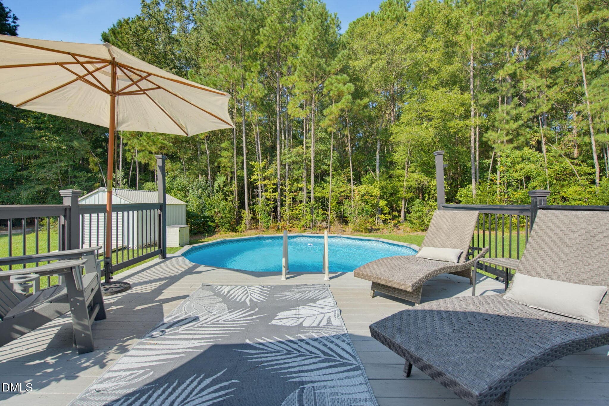 Pool - 705 Thanksgiving Fire Road, Selma, NC 27576