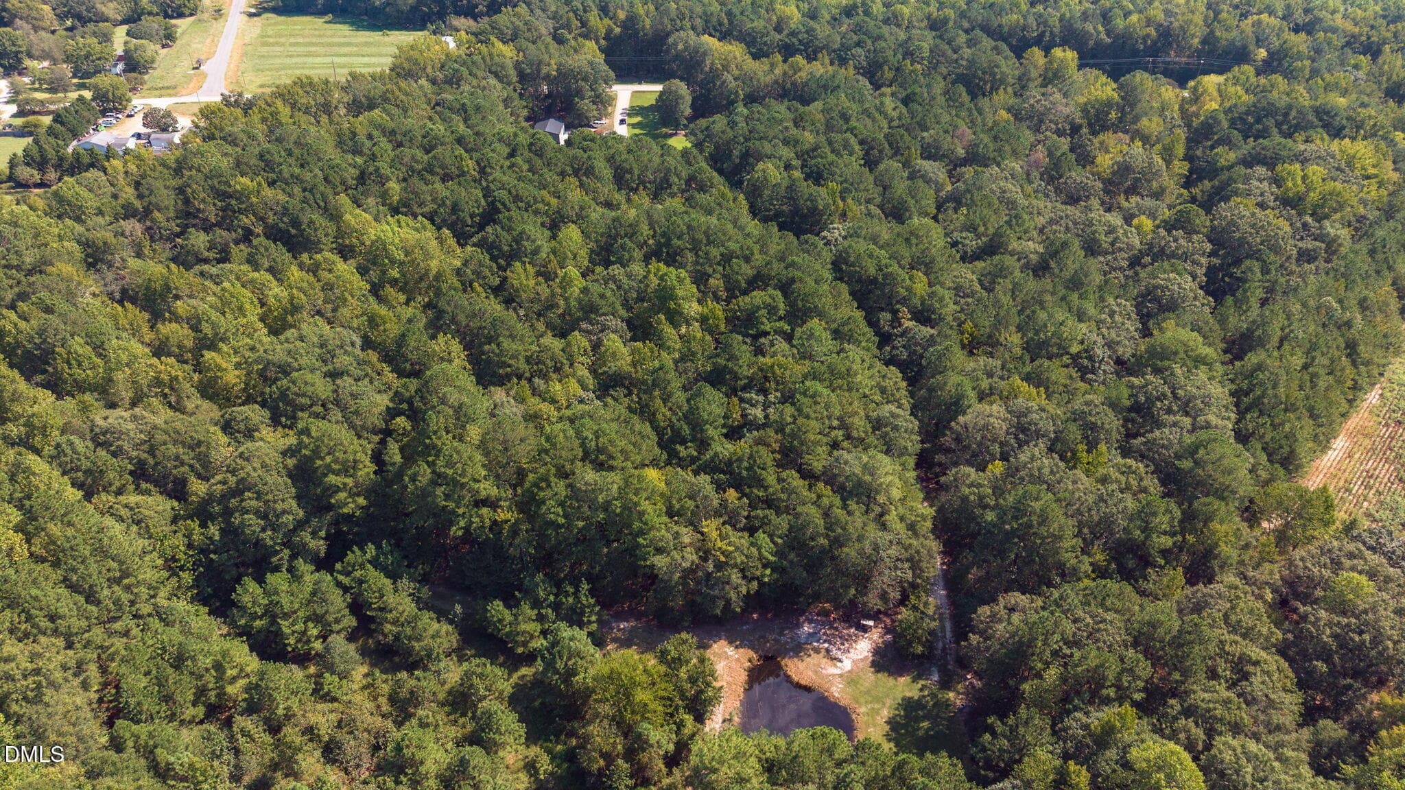 Aerial View - 705 Thanksgiving Fire Road, Selma, NC 27576