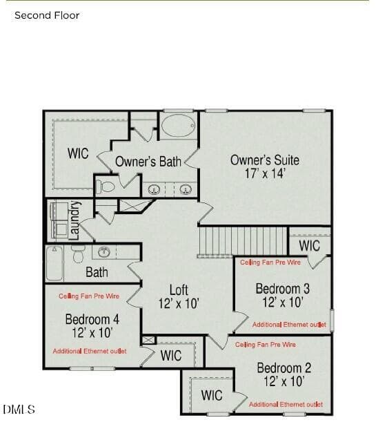 Second Floor - 70 Valley Forge Lane, Smithfield, NC 27577