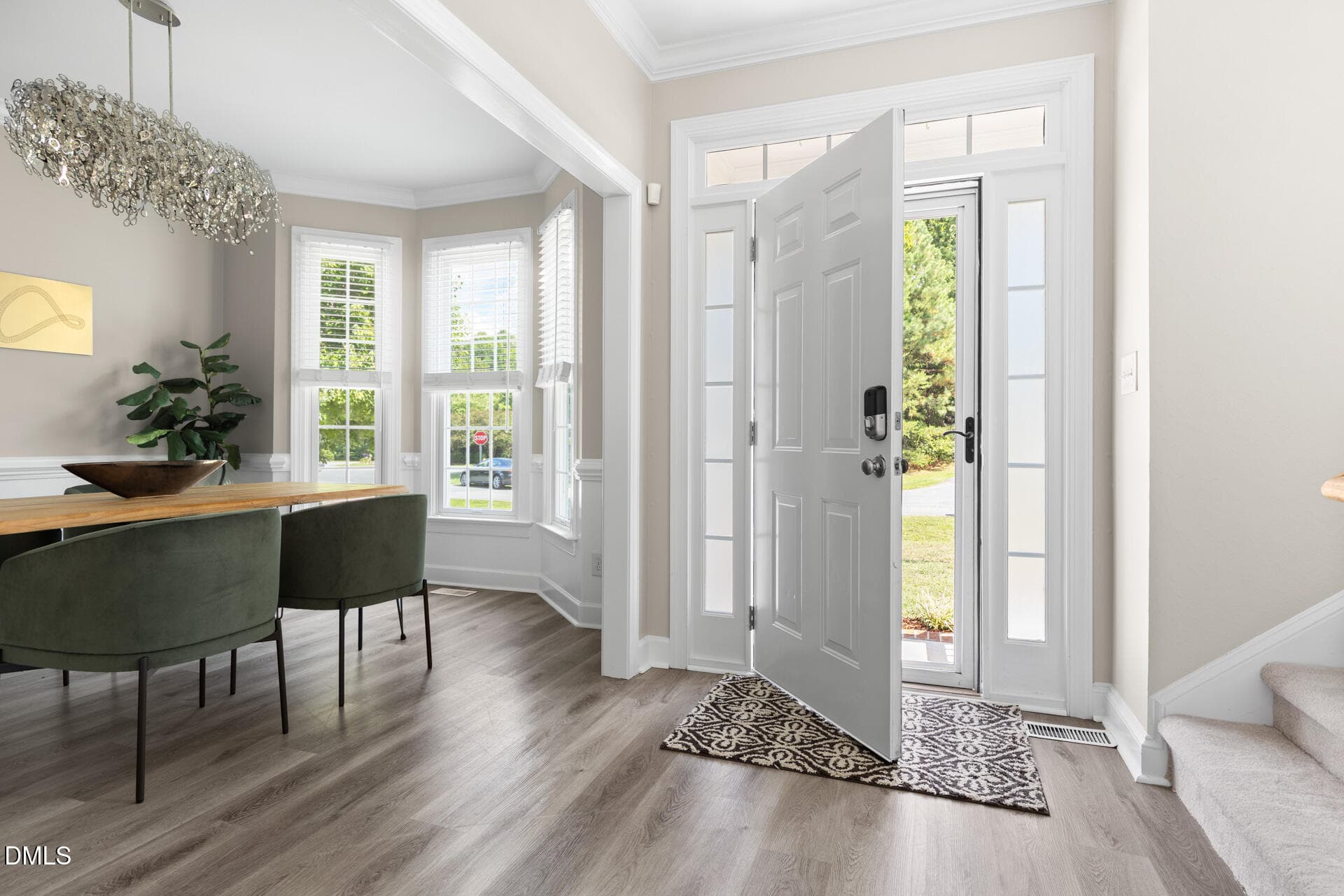 Entry through front door - 303 Farnswick Place, Efland, NC 27243