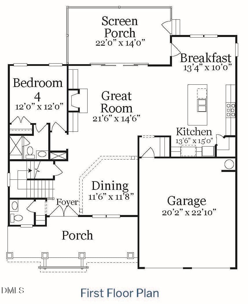 1st Floor - 300 Granite View Drive, Rolesville, NC 27571, Rolesville