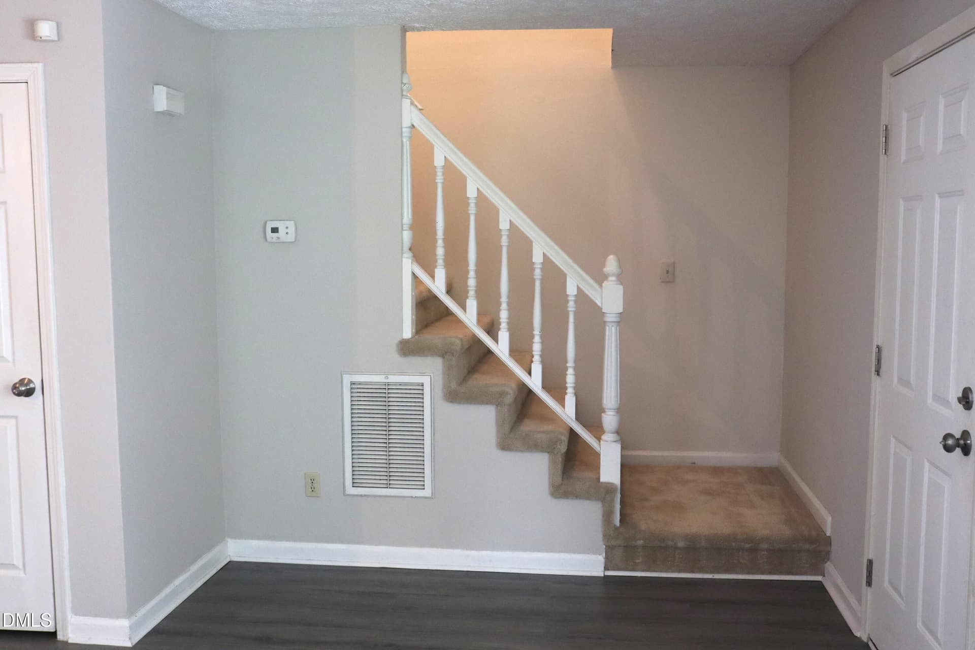 Stairs from down - 507 Dowd Street, Durham, NC 27701