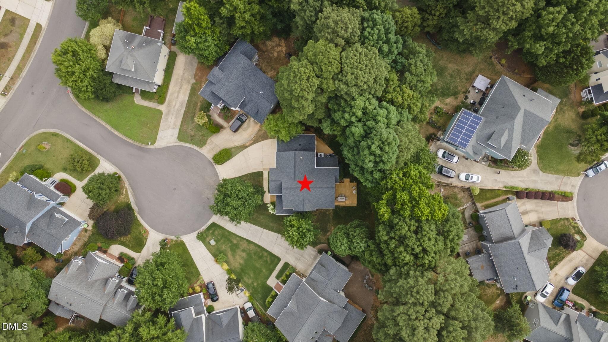 Aerial 1 - 109 Menteith Court, Apex, NC 27502