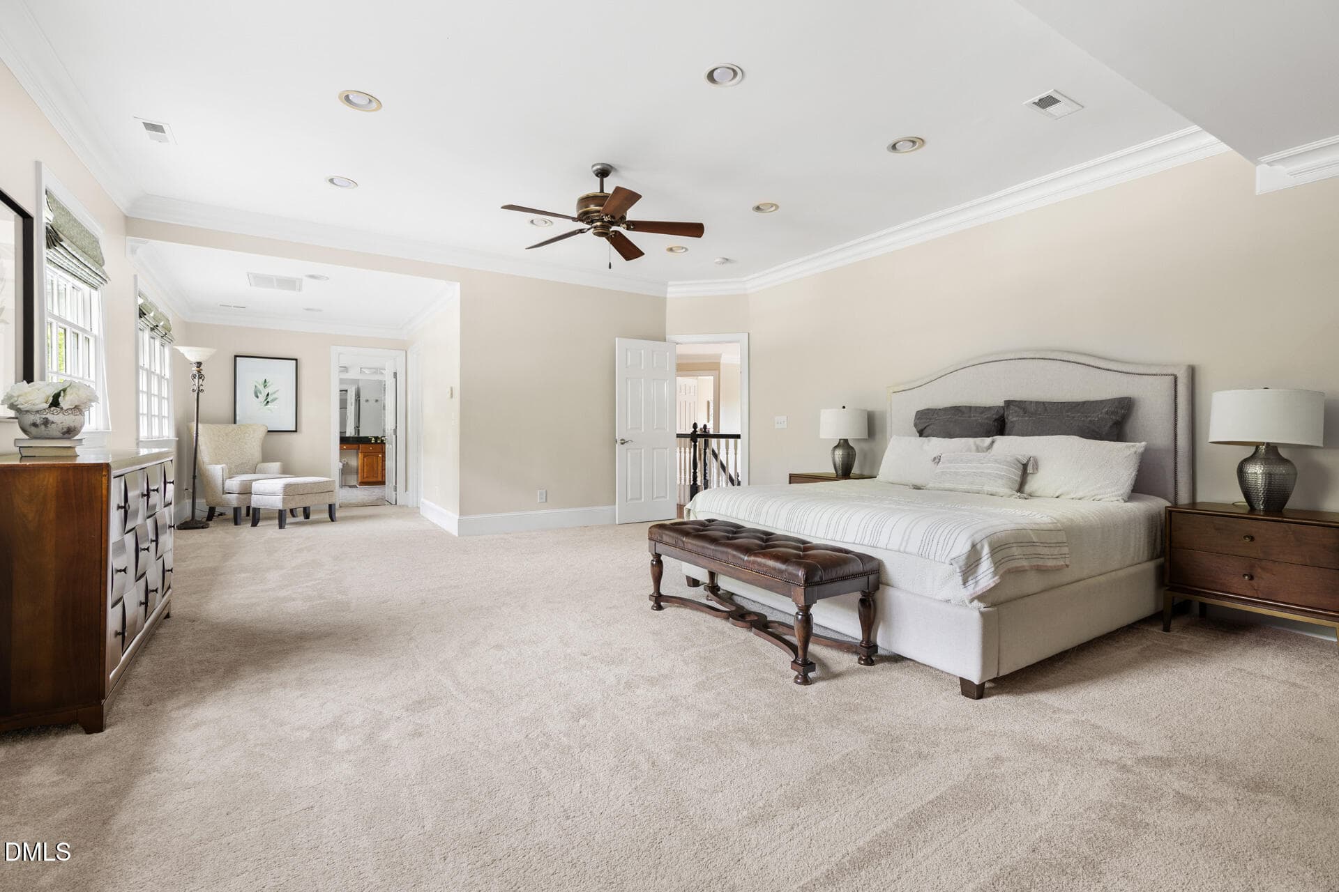 Spacious Primary Bedroom - 101 Quarry Place, Chapel Hill, NC 27517, Chapel Hill